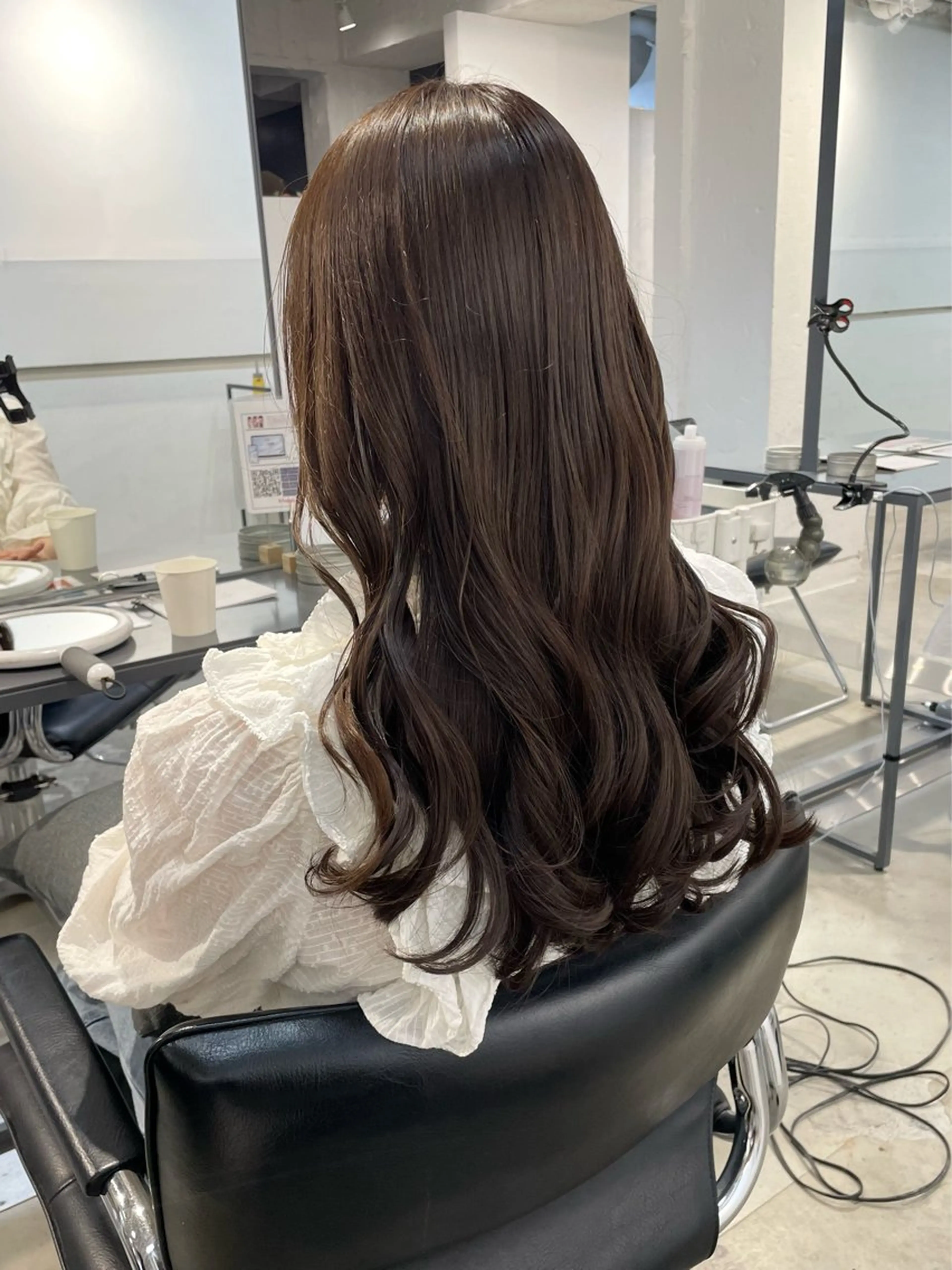 ロング SAKI 新宿のヘアスタイル