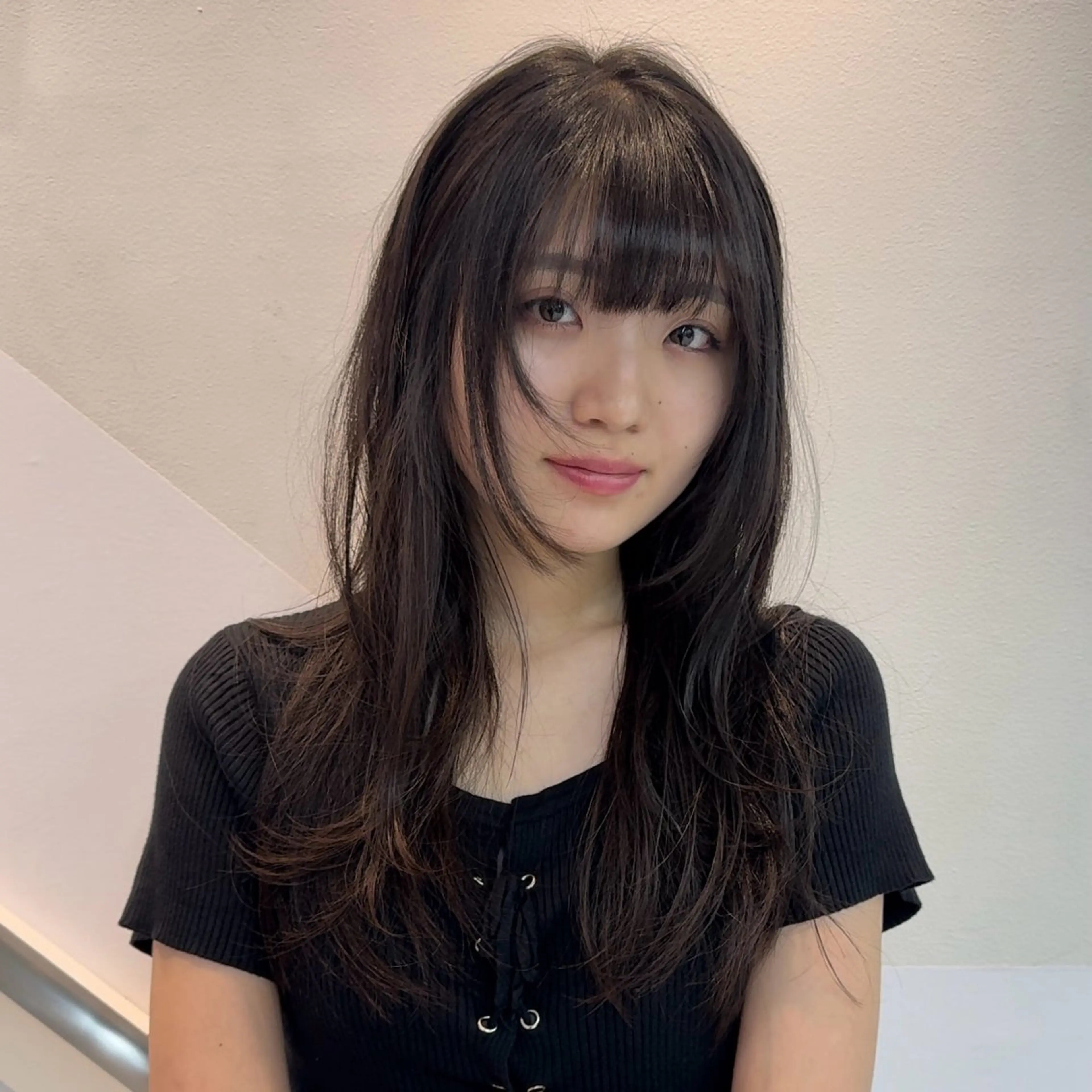 ミディアム ミディアムレイヤー/ ロングレイヤー堀匠吾のヘアスタイル