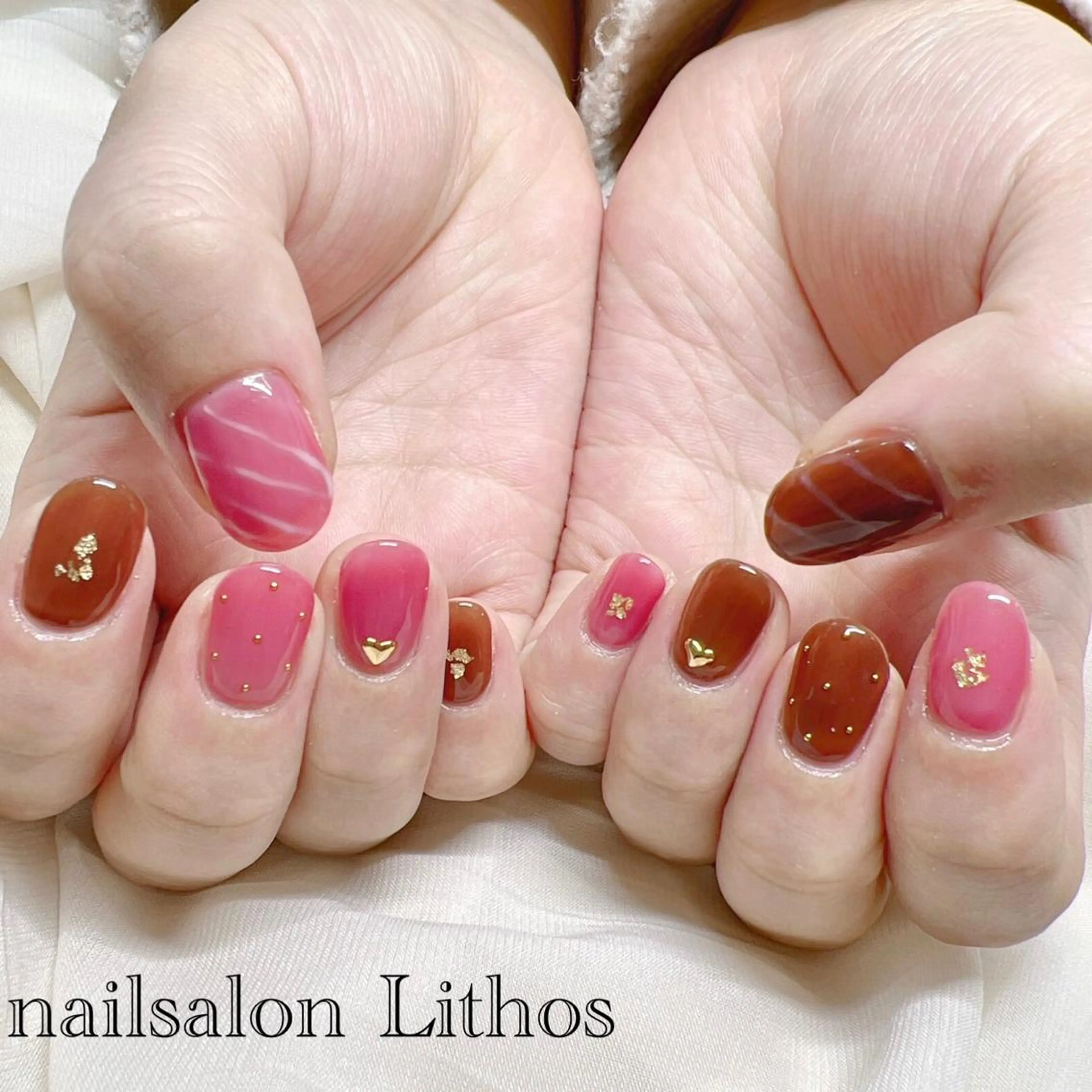ネイル ハンドネイル nailsalon Lithos所属・nailsalon Recontreのネイルデザイン