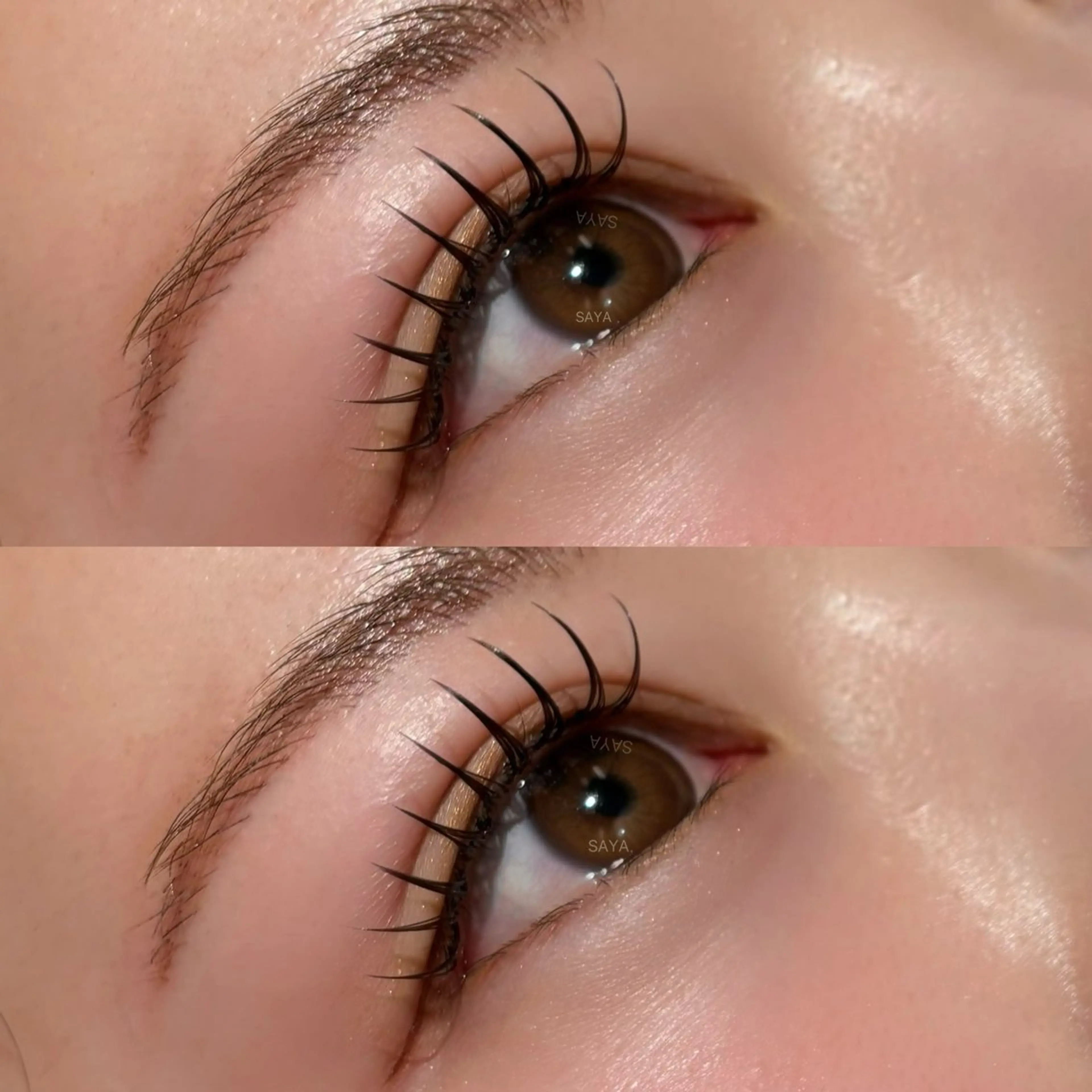 &healthyフラットラッシュ120本(マツエク×パーマ)の写真