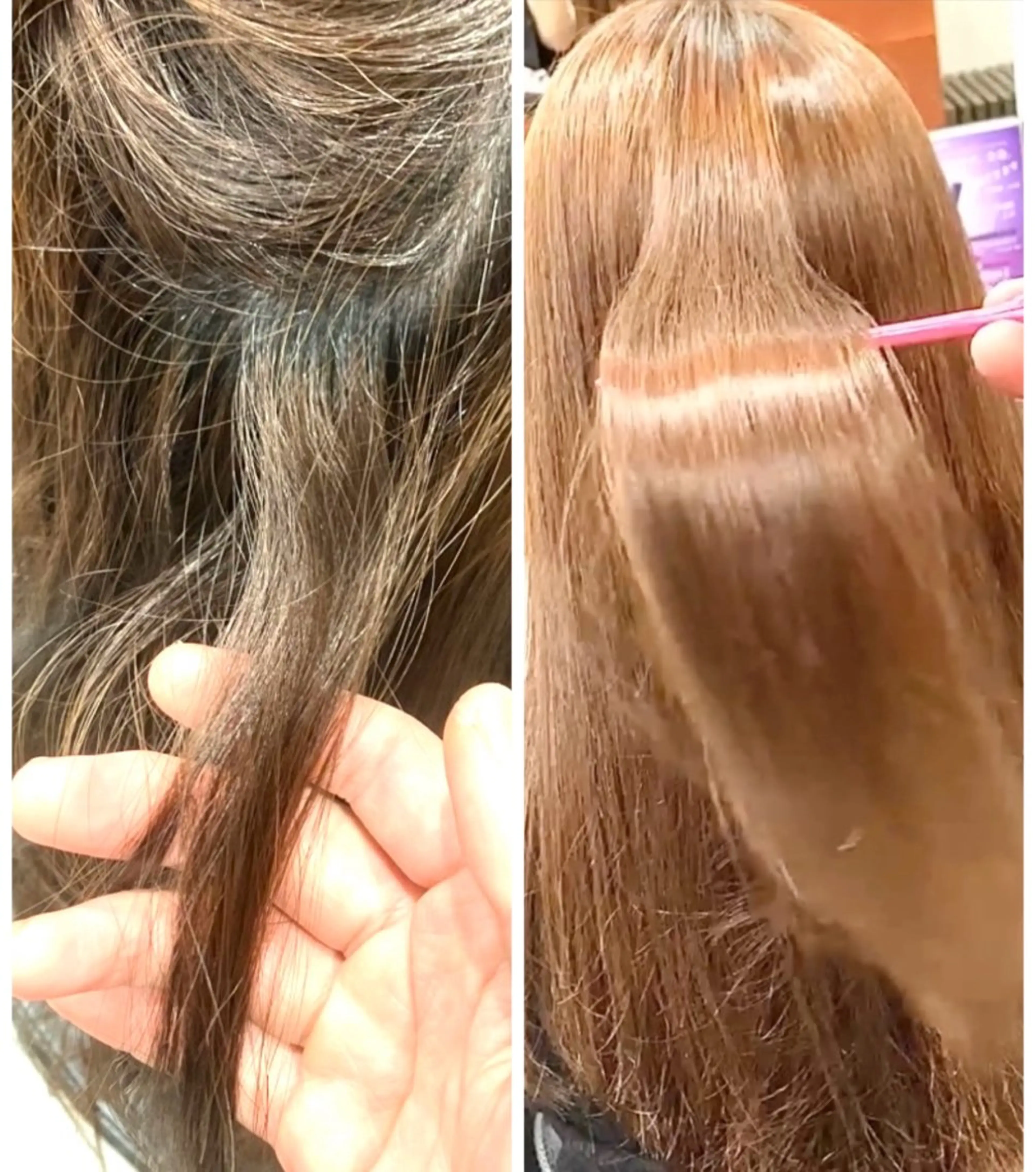 ロング 酸性ストレート 🌟練馬の ケンシロウ⭐️のヘアスタイル