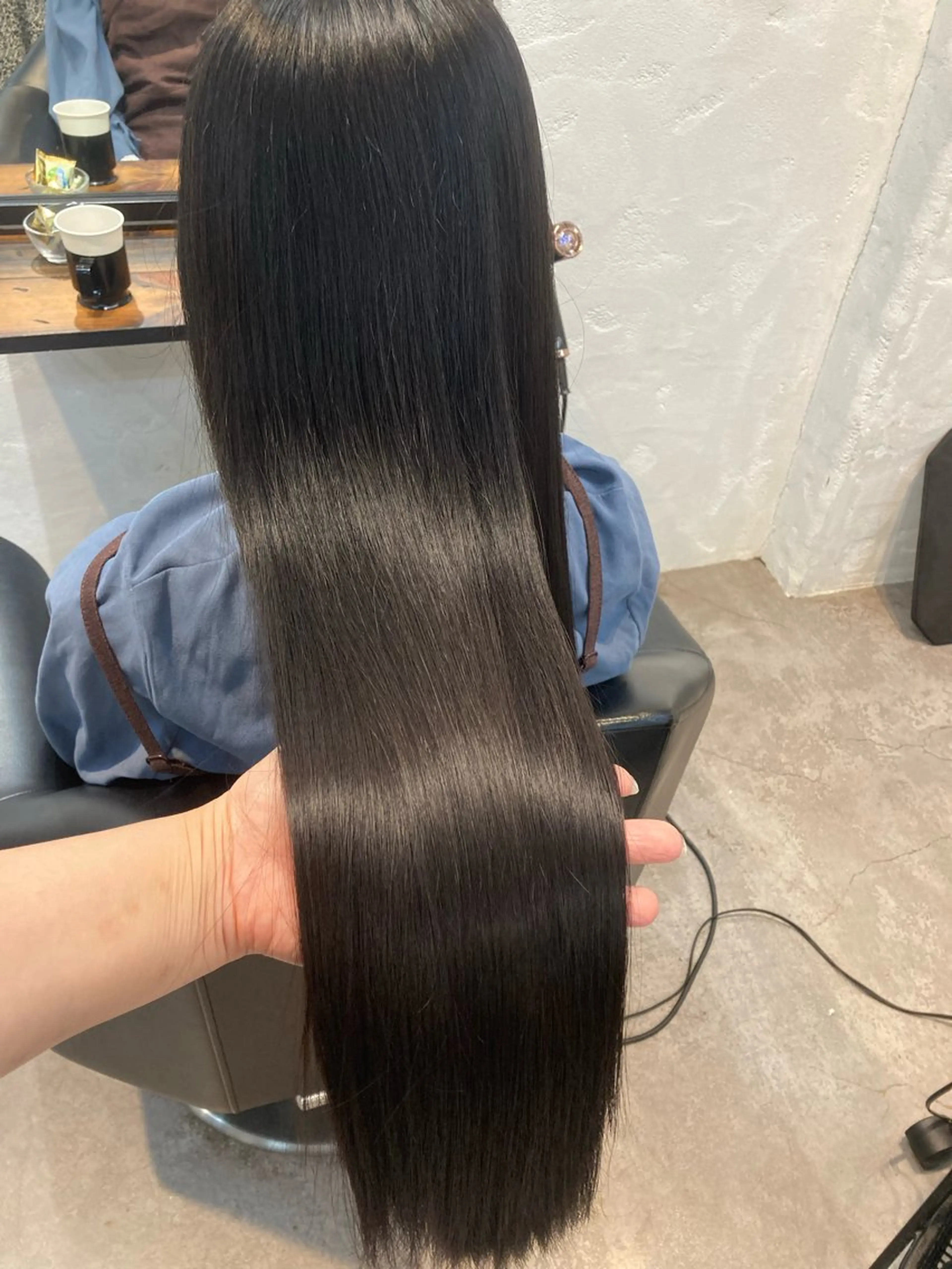 ロング カラー トリートメント ✨最安値✨エクステ カラー🌼つきな🌼のヘアスタイル