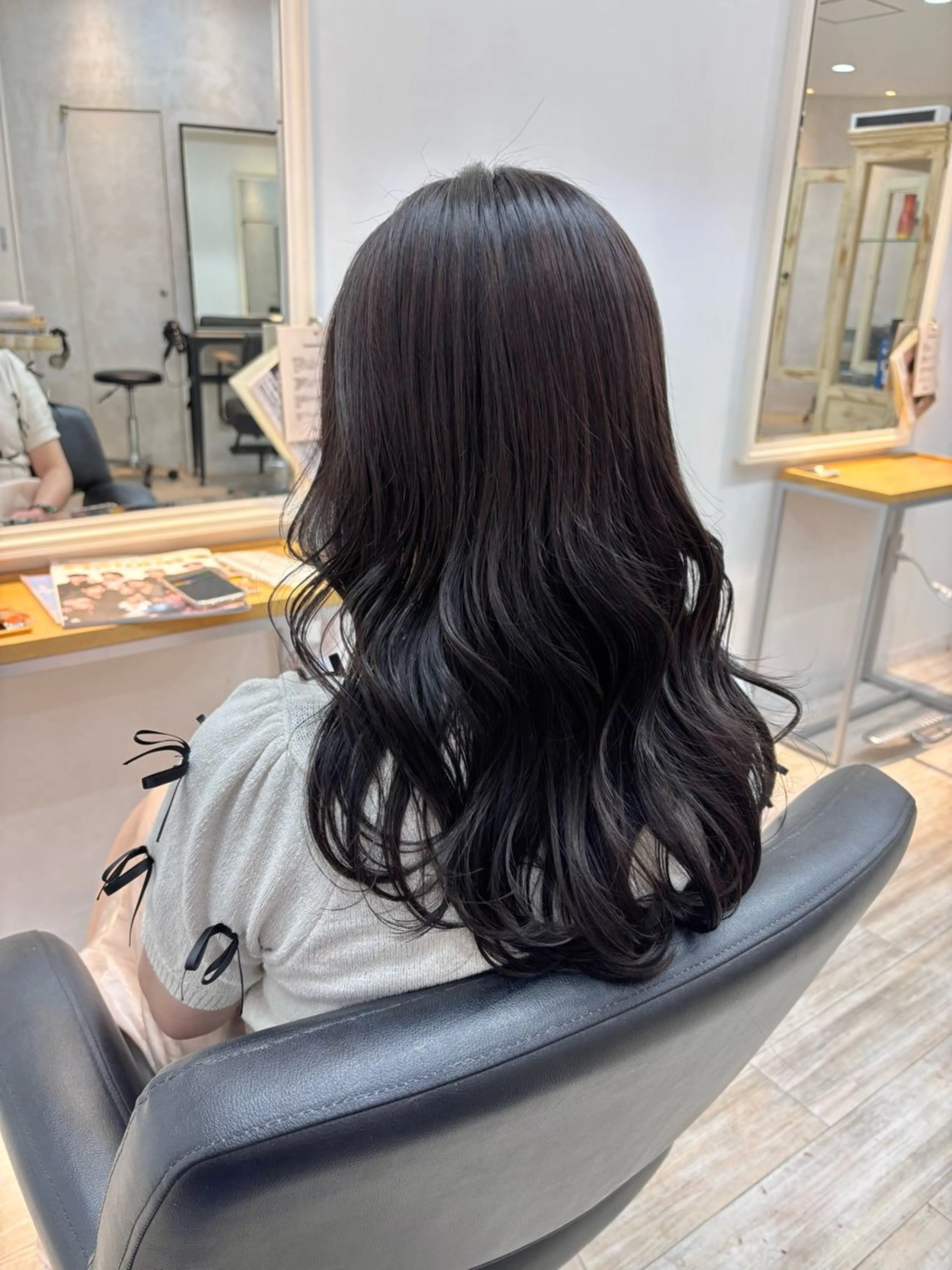 ロング カラー ヘアカラー トリートメント くさかみさき🌼暖色 /耳つぼ/オタク🌼のヘアスタイル