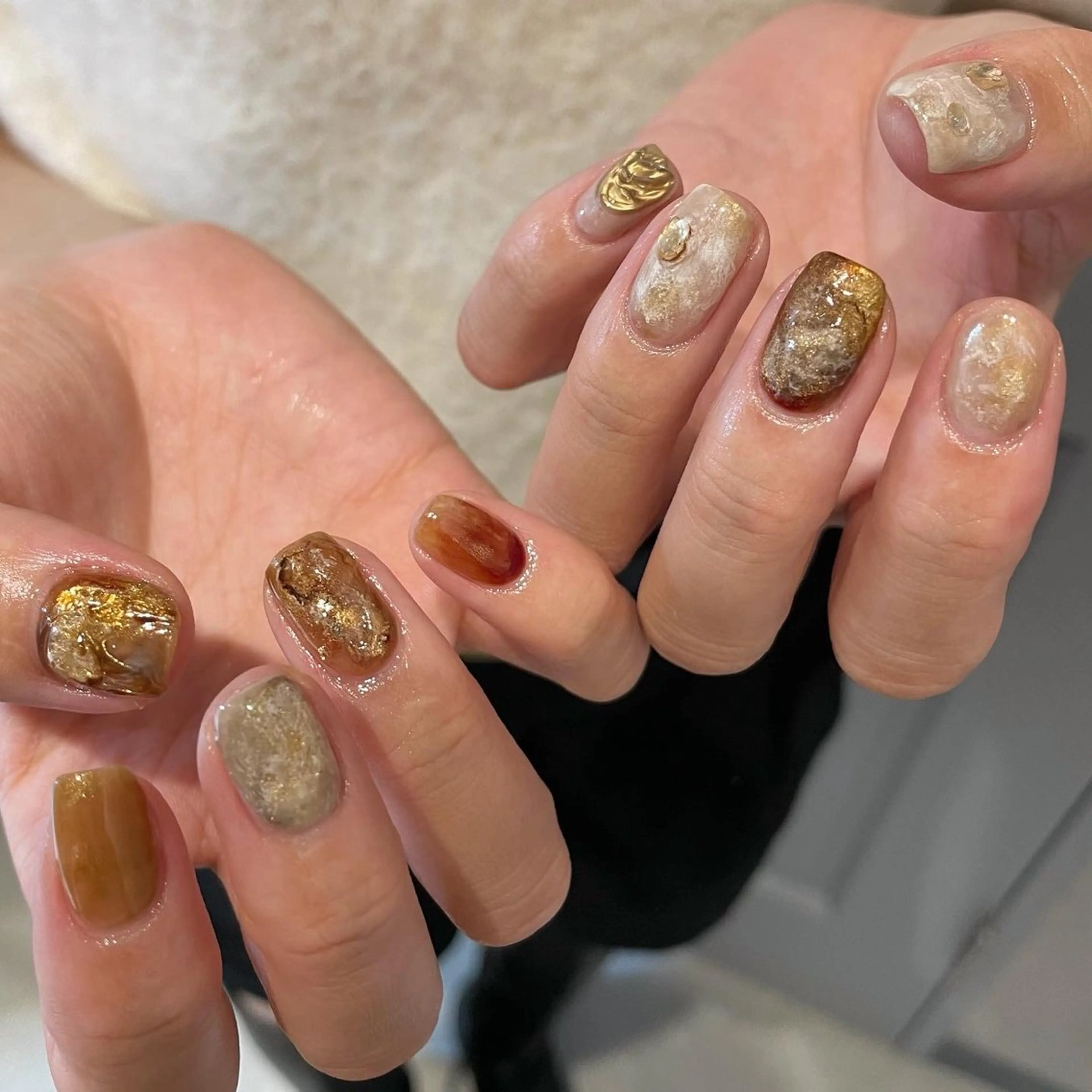 ネイル Dubhe  Nail所属・Dubhe Nail Risaのネイルデザイン
