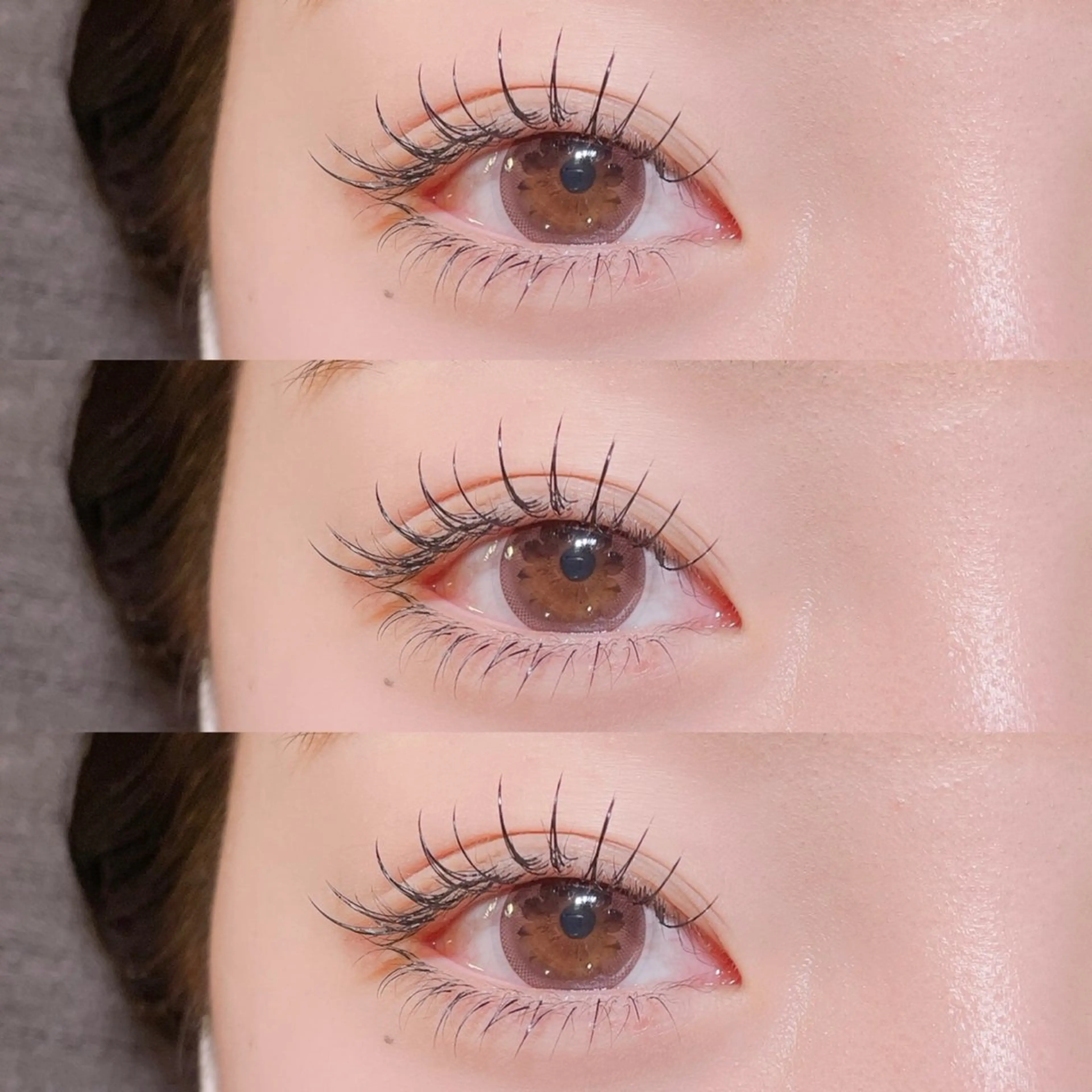 エクステ　80本までの写真