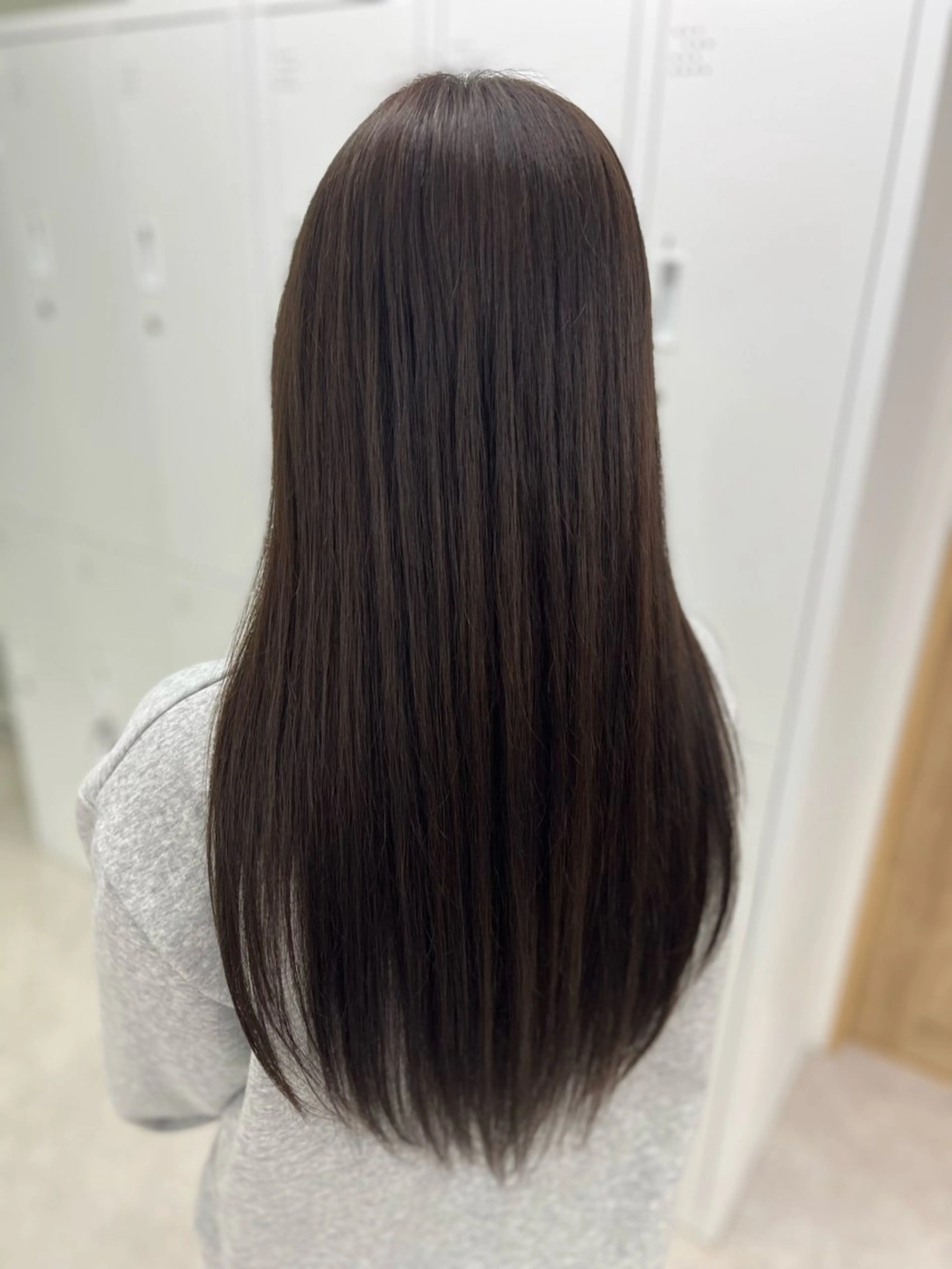 ロング カラー ブラウンカラー カット ヘアカラー トリートメント 🫧ぷる艶カラー🫧 Yuubi🦩のヘアスタイル