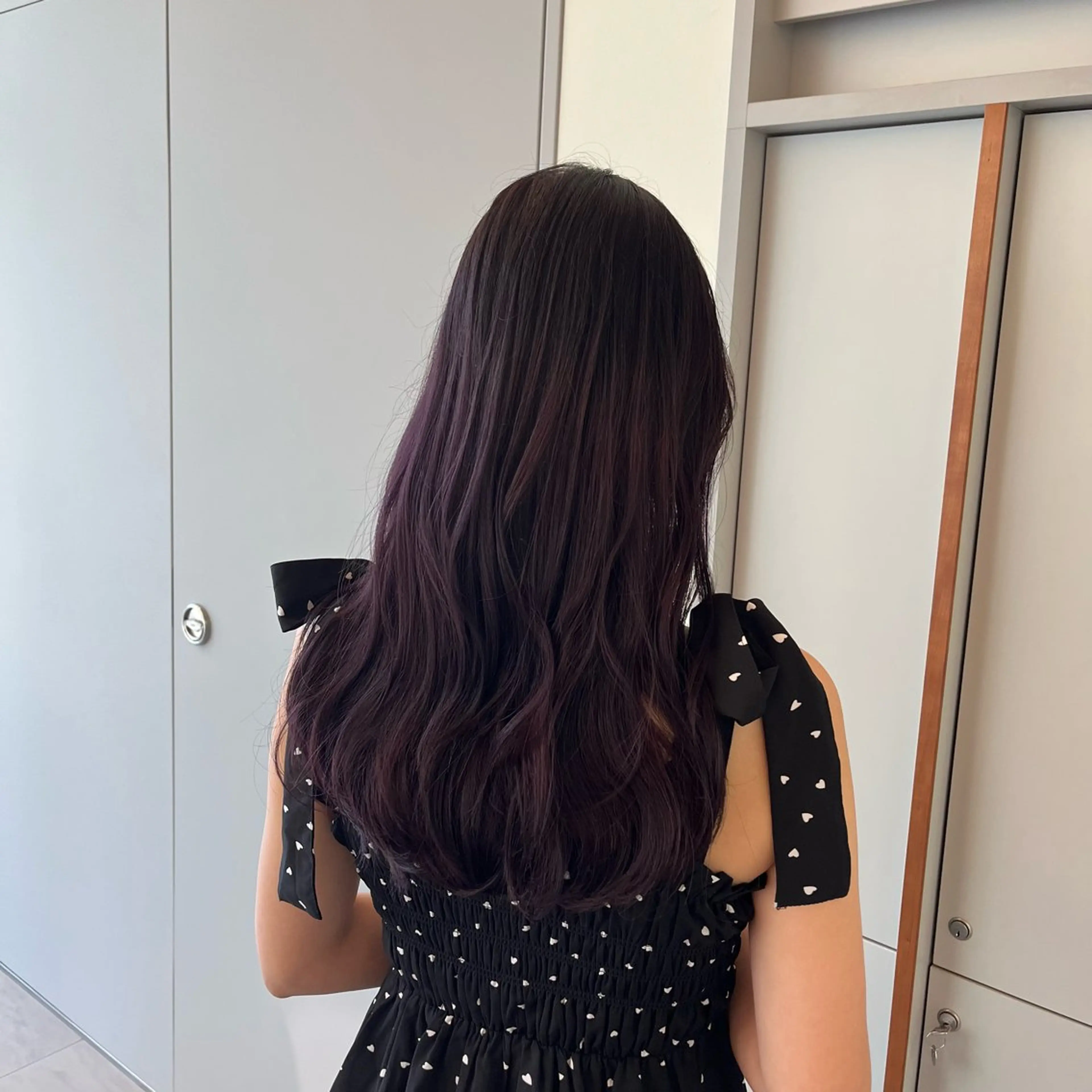 ロング カラー ベージュカラー ブリーチ 透明感カラー ダブルカラー ヘアカラー トリートメント ブリーチ/レイヤー 🌻Mutsumiのヘアスタイル