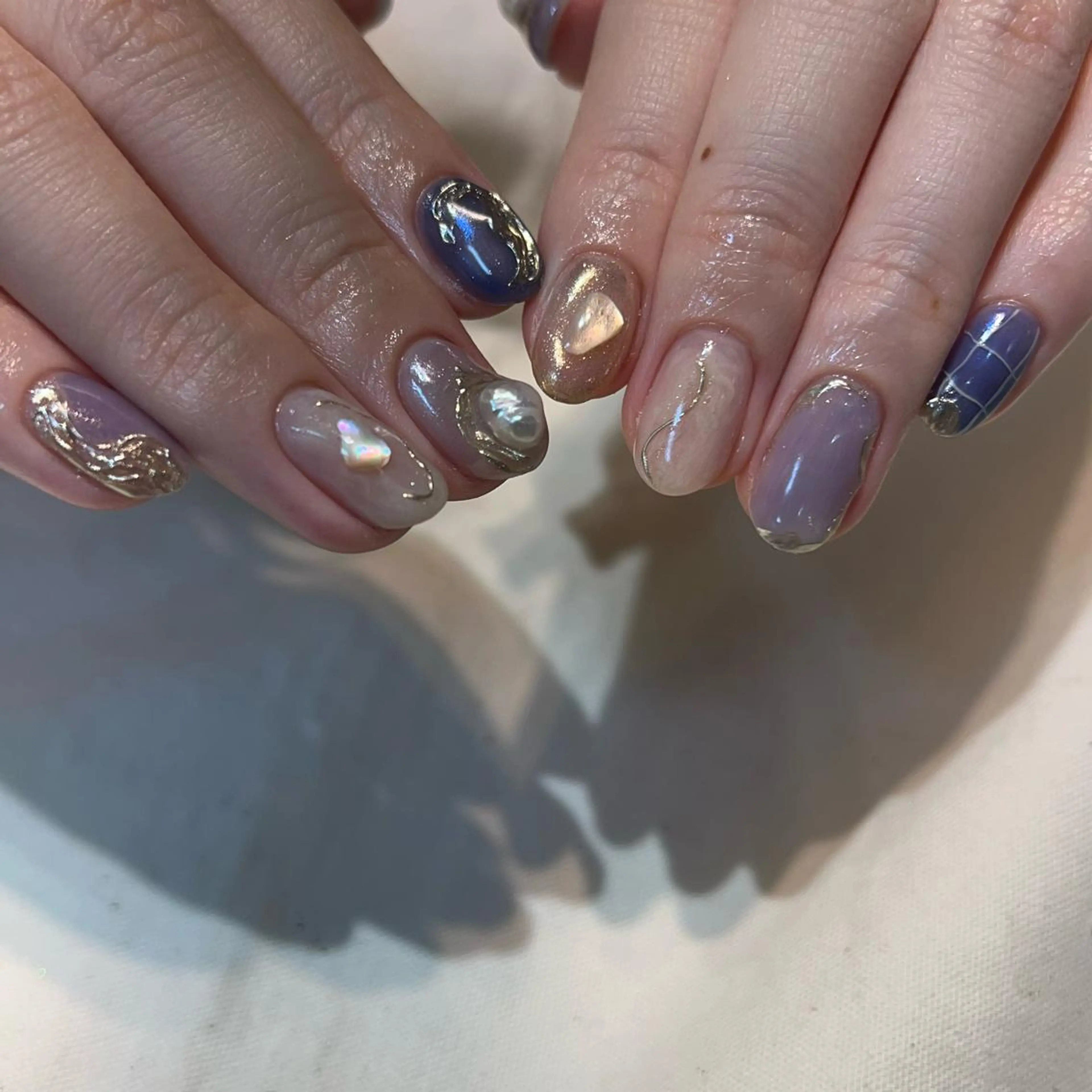 ネイル ハンドネイル 鈴木 まゆのネイルデザイン