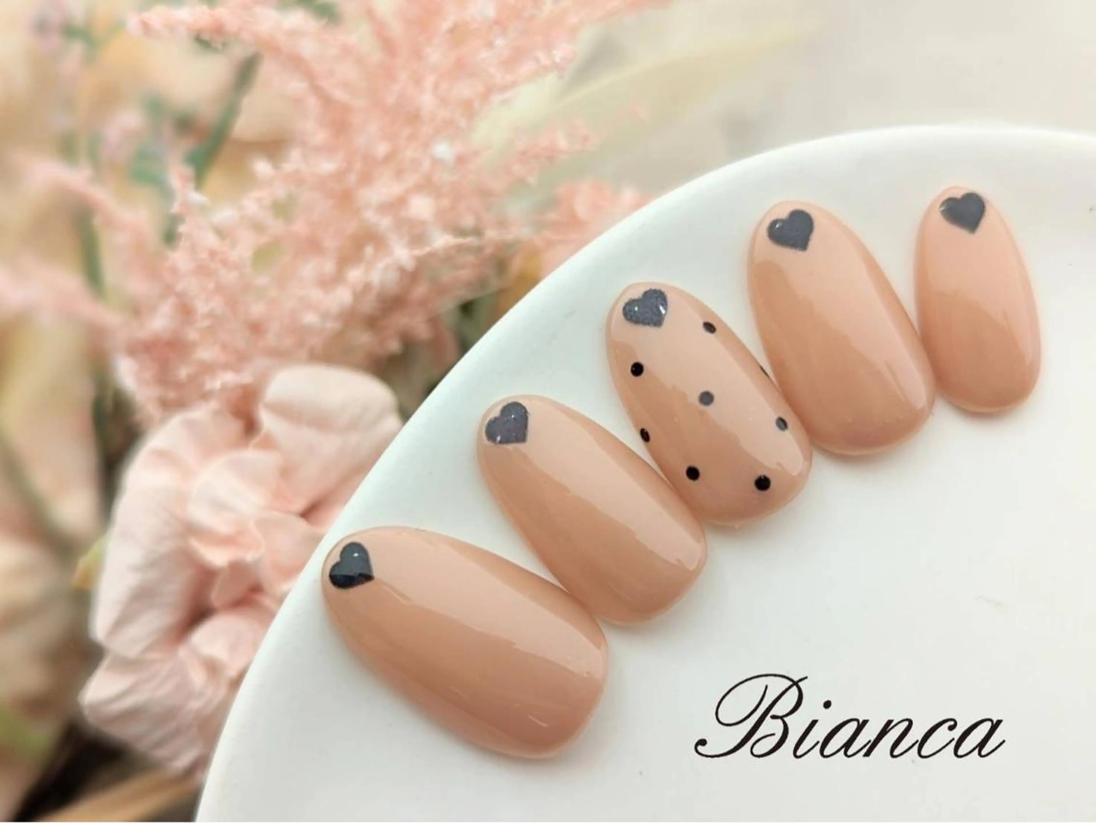 ネイル ジェルネイル パラジェル バイオジェル Bianca赤羽 松元🥣🫧のネイルデザイン