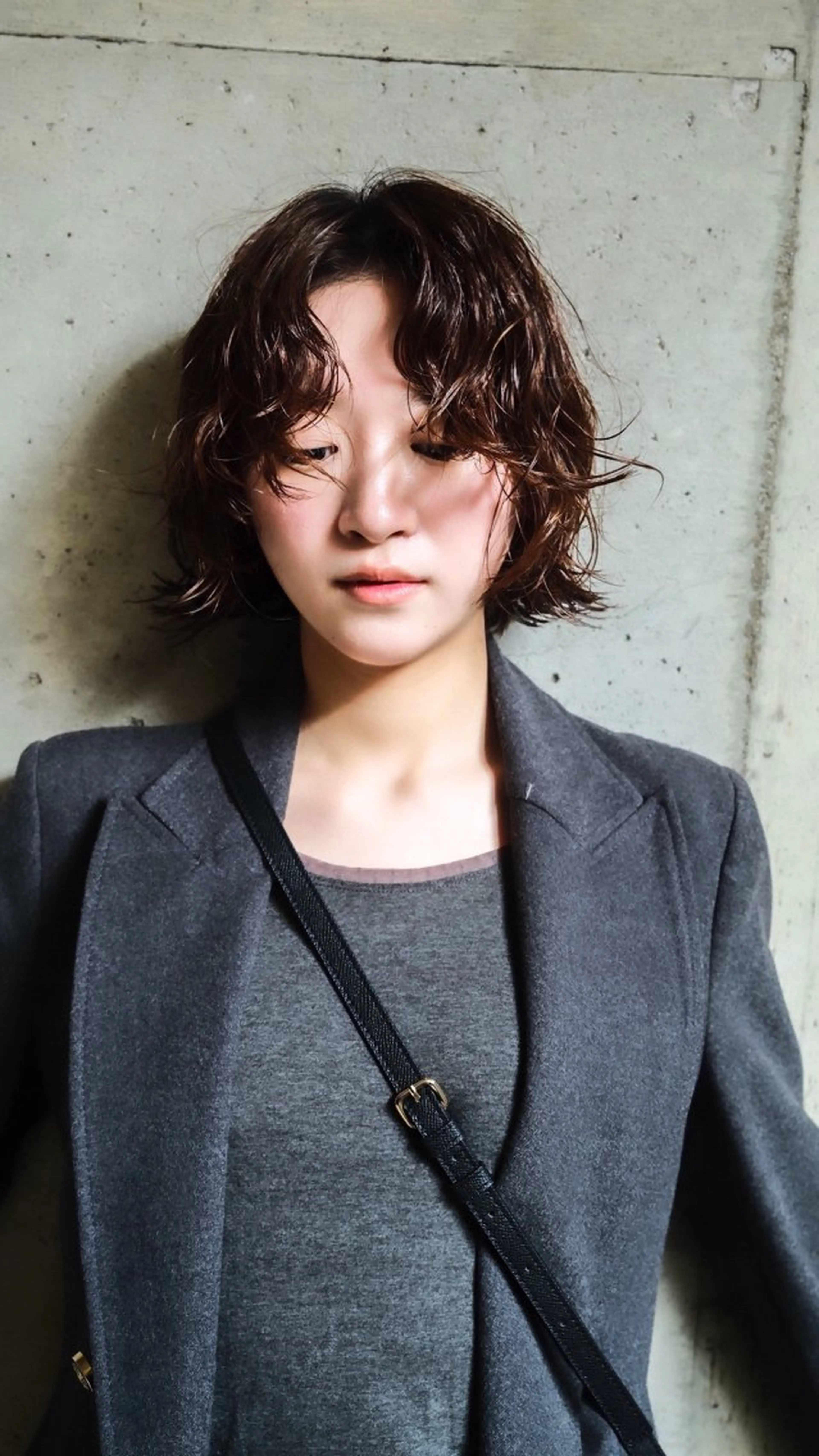 ショート カット パーマ KEI gattacaのヘアスタイル