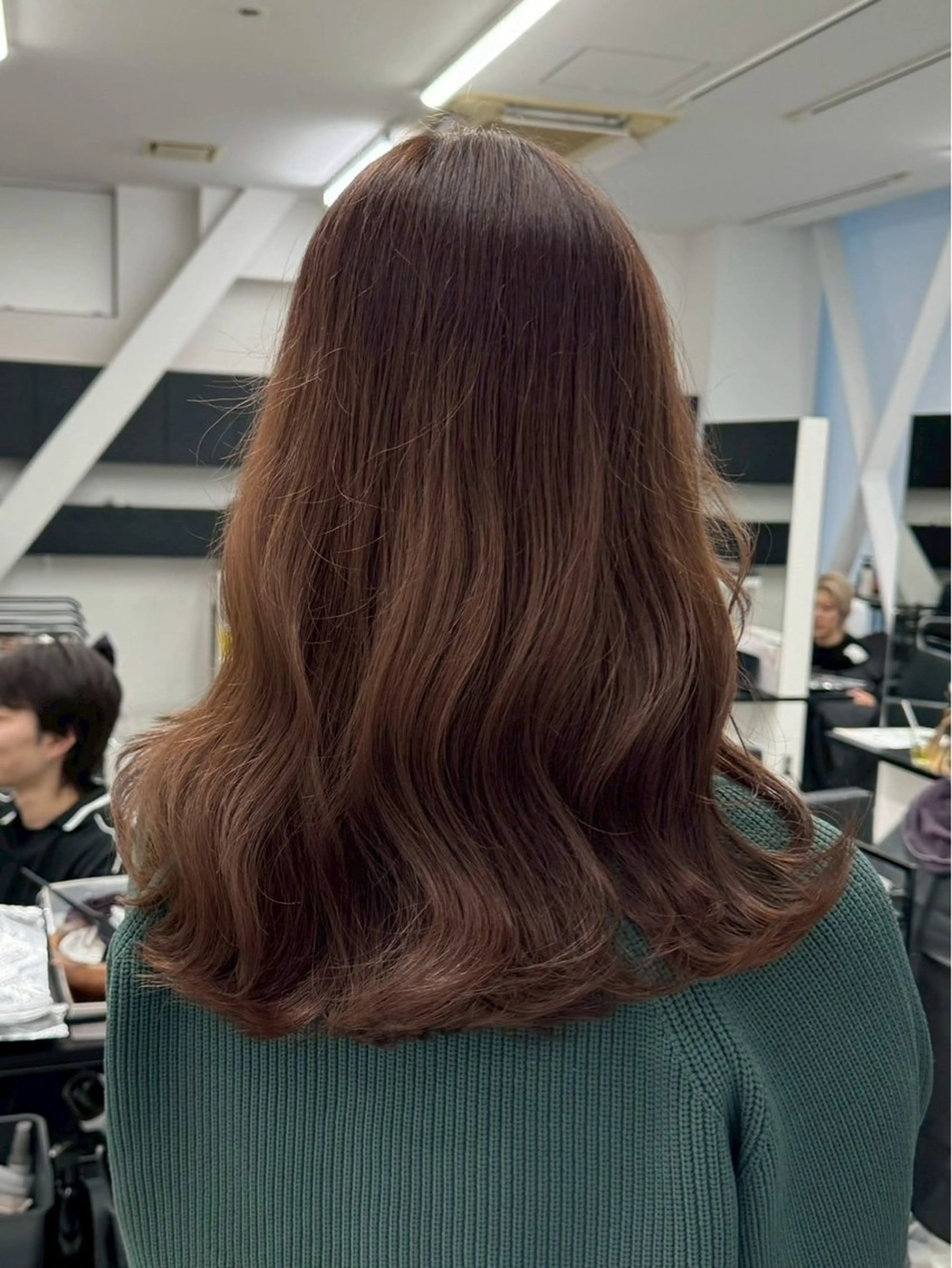 セミロング カラー ヘアカラー トリートメント ALIVE吉祥寺✨ モデル募集中💕みくのヘアスタイル
