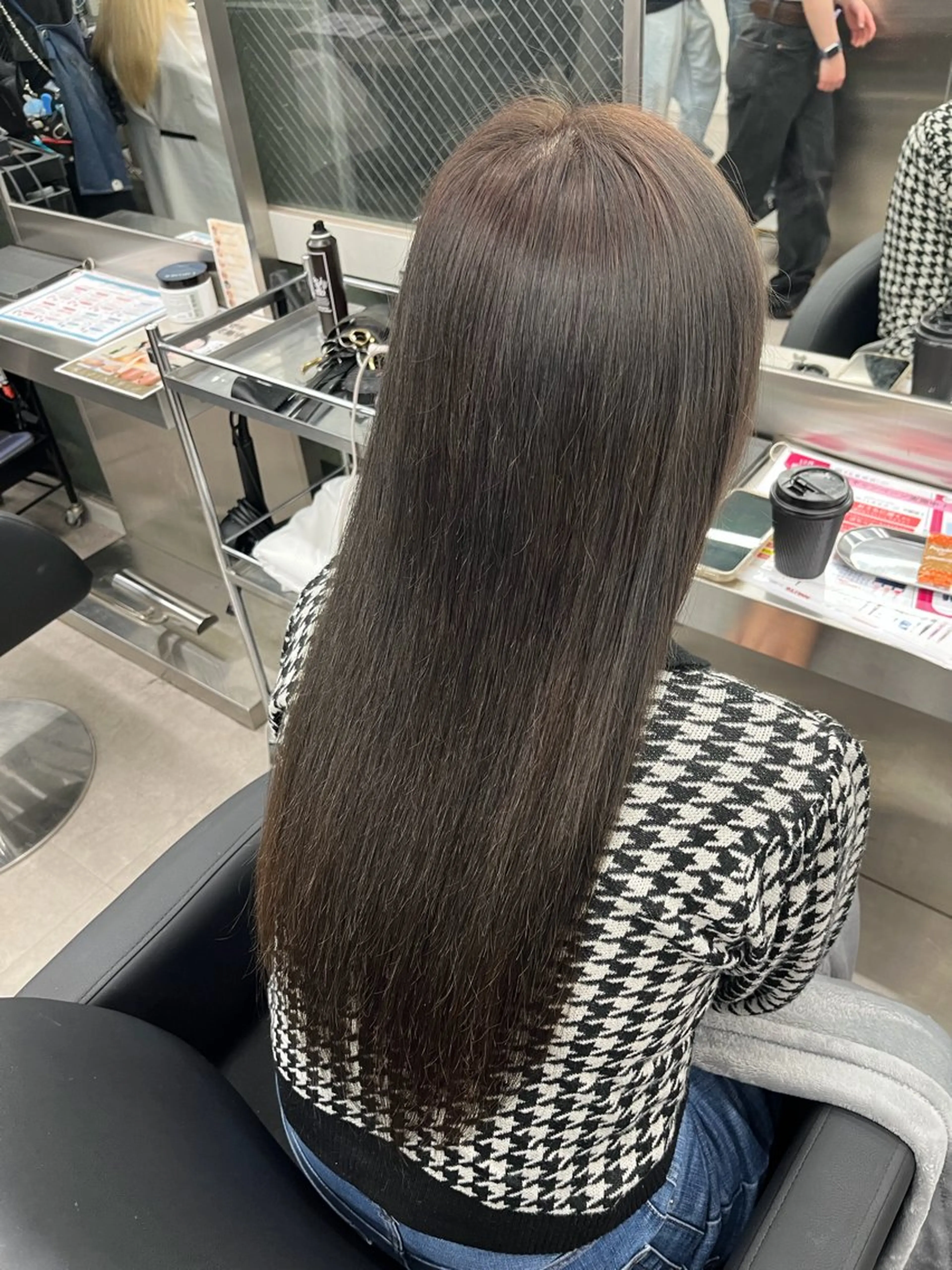 ロング カラー パリジェンヌ/ 次世代パーマ/ユキナのヘアスタイル