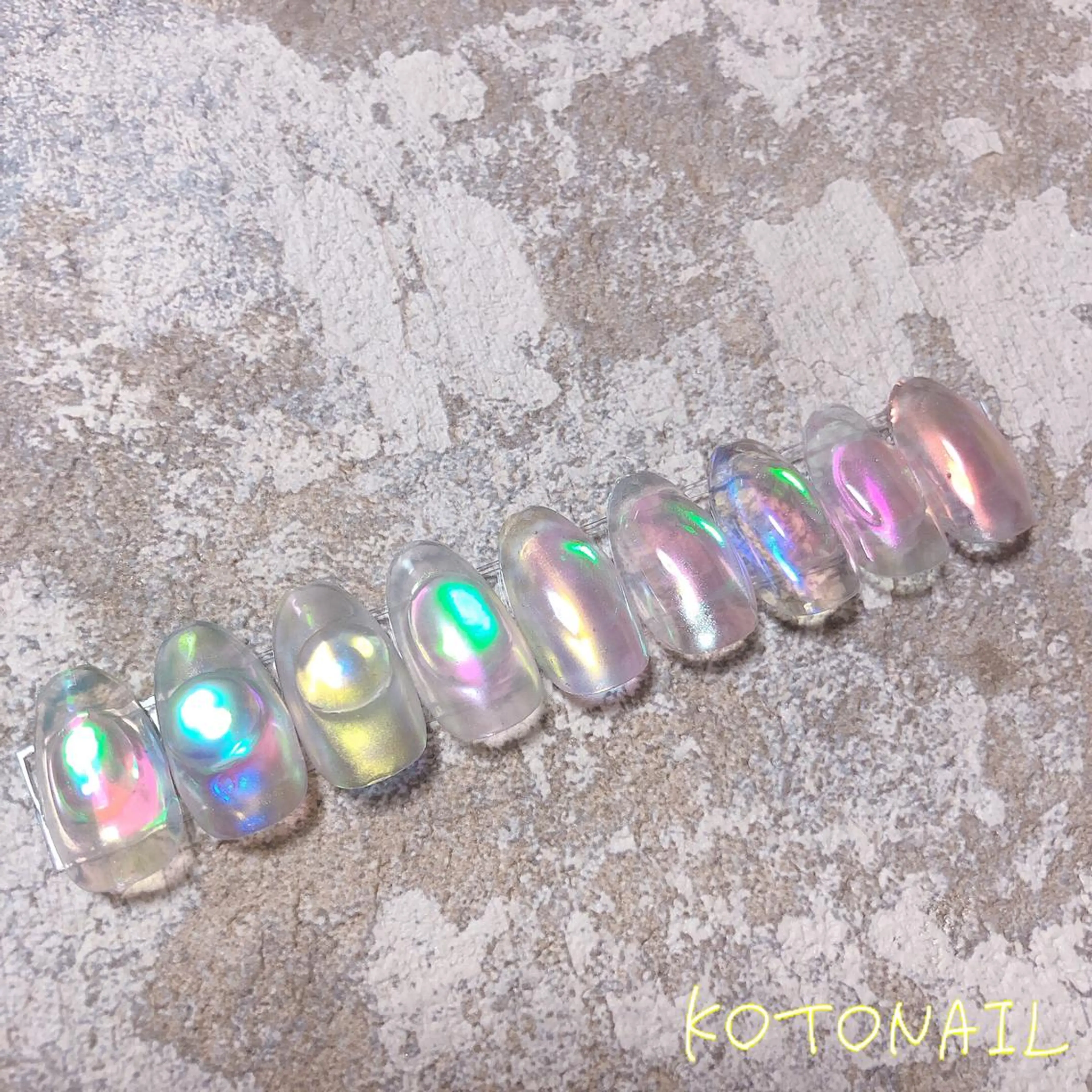ネイル アートネイル フラッシュネイル フラワーネイル フットネイル 氷ネイル・うるうるネイル ハンドネイル koto nailのネイルデザイン