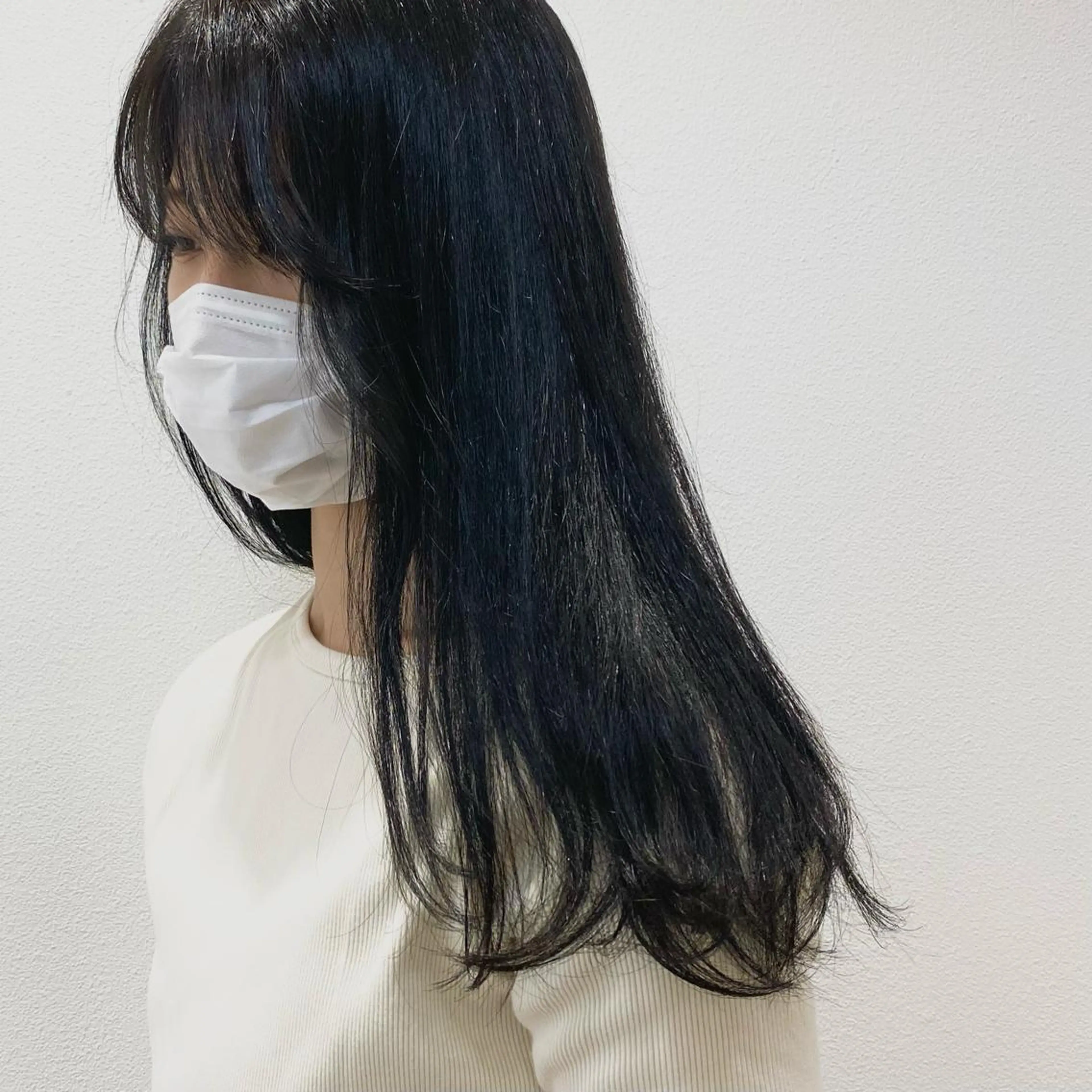 セミロング カラー 店長　ショート& パーマ　坂本のヘアスタイル
