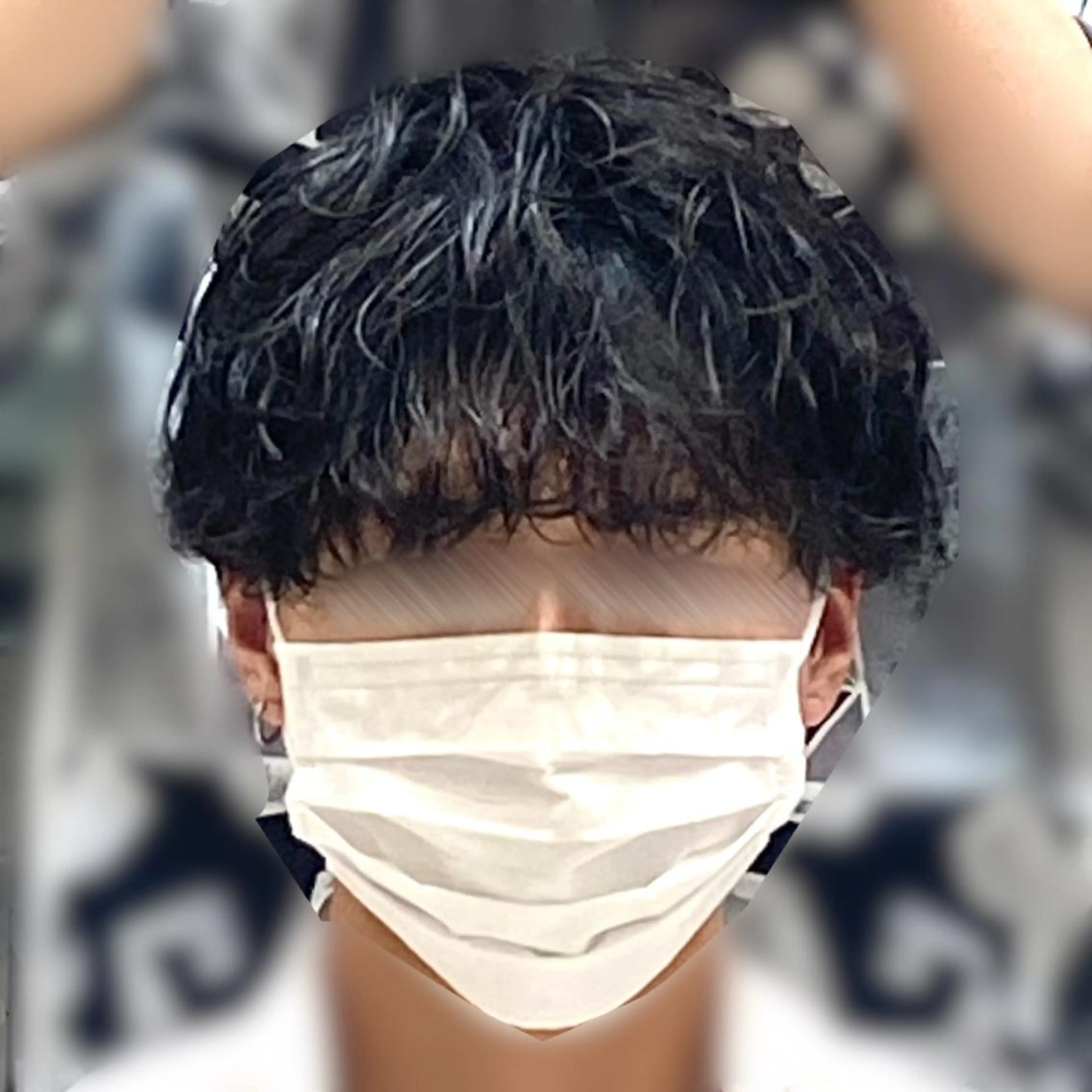 パーマ カット パーマ トリートメント メンズ縮毛矯正 ♠️店長下平隼人のヘアスタイル