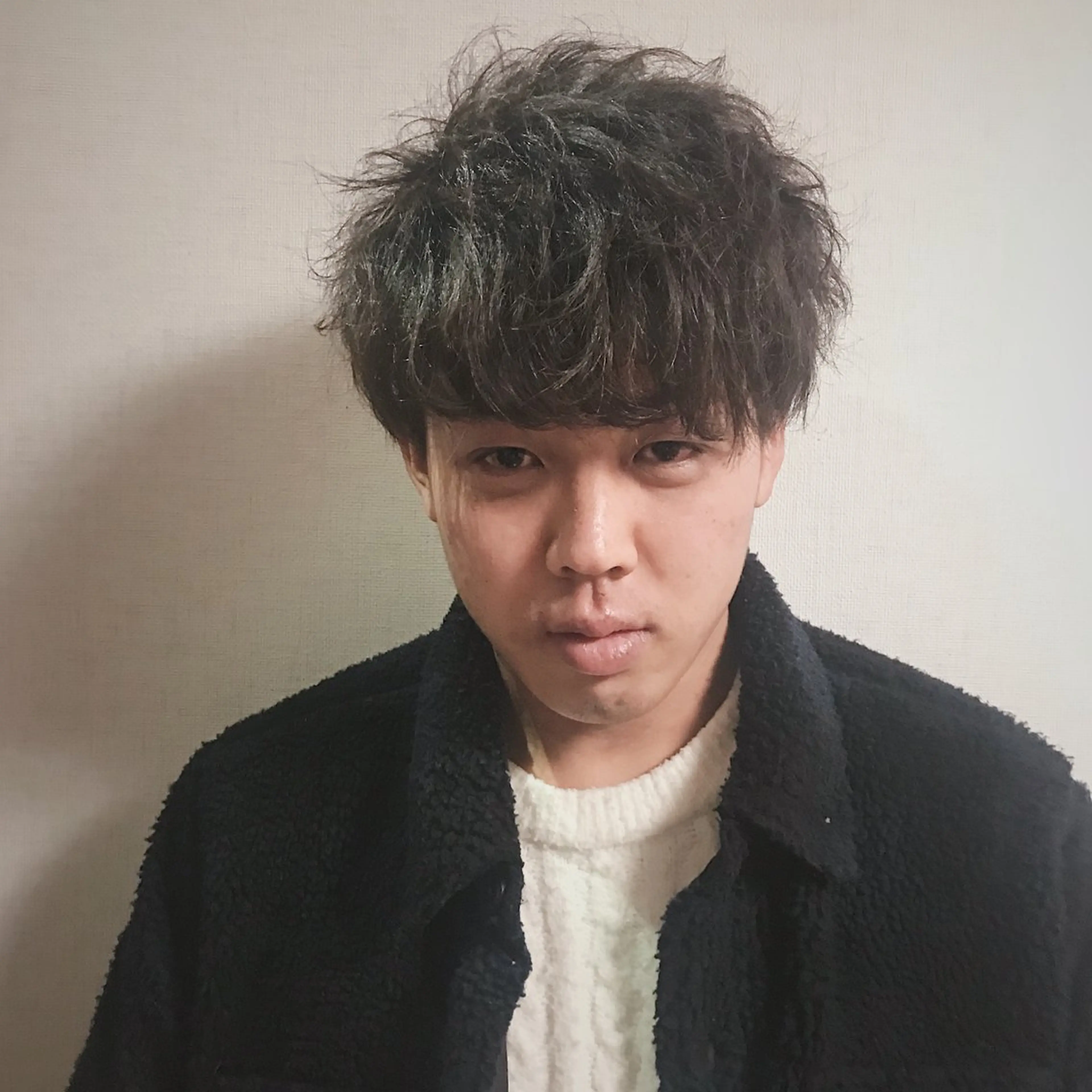 メンズ マッシュ カット 👑パーマ支持 No.1👑松田力也のヘアスタイル