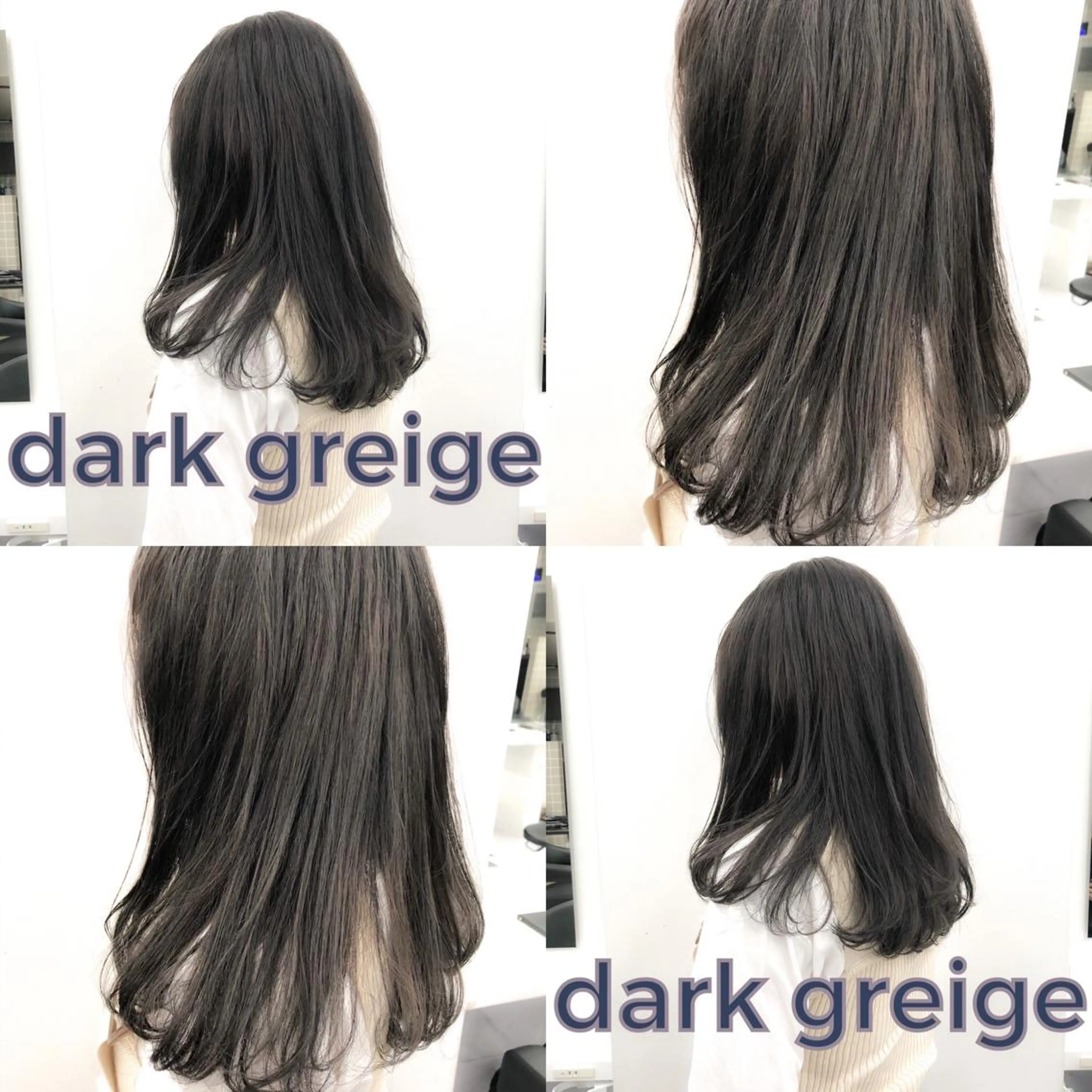 セミロング カット ヘアカラー 🌈ハイトーン×暗髪 🦄TAKUMI🦄のヘアスタイル