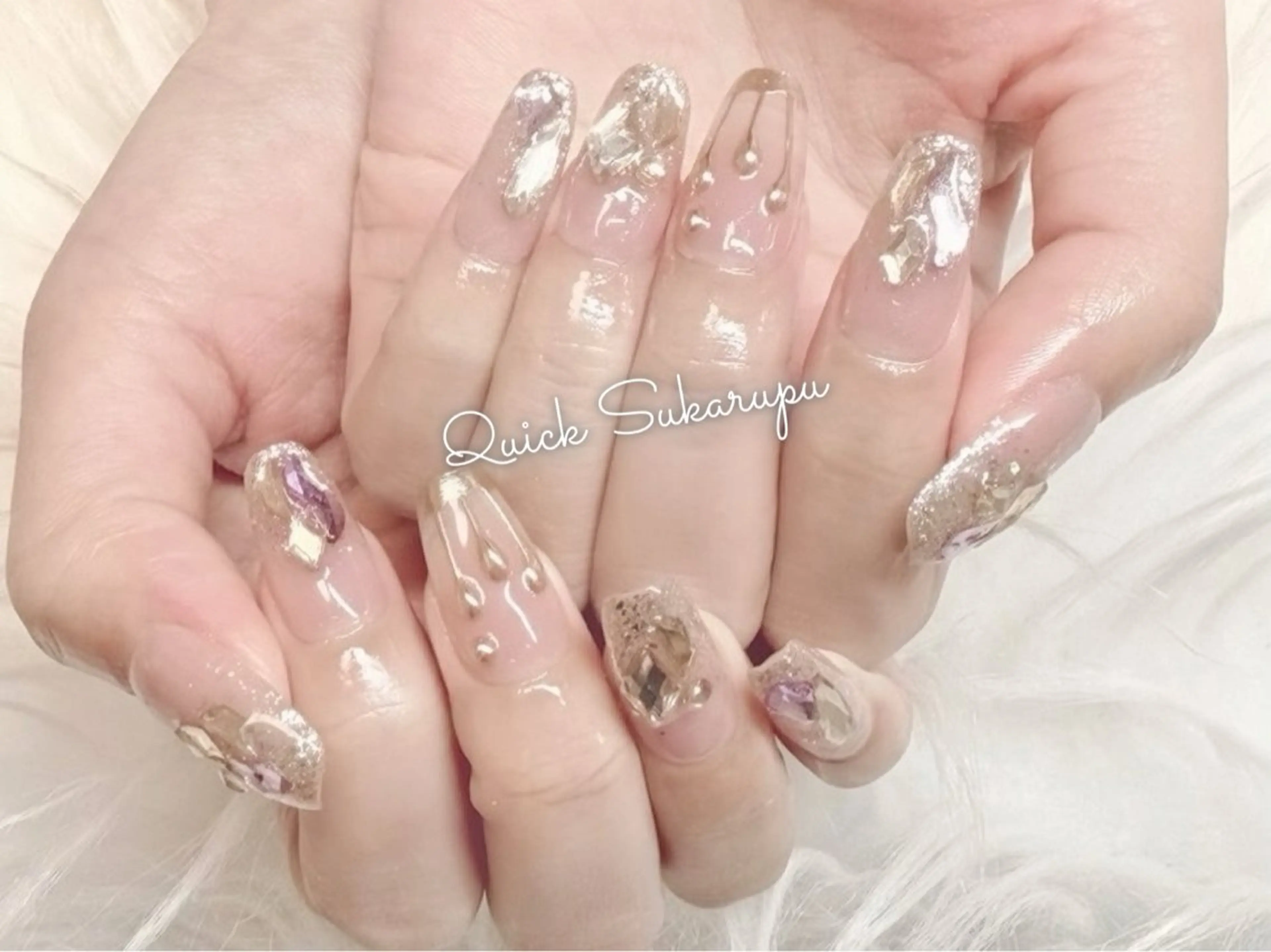 ネイル ハンドネイル Quick Sukarupu新宿のネイルデザイン