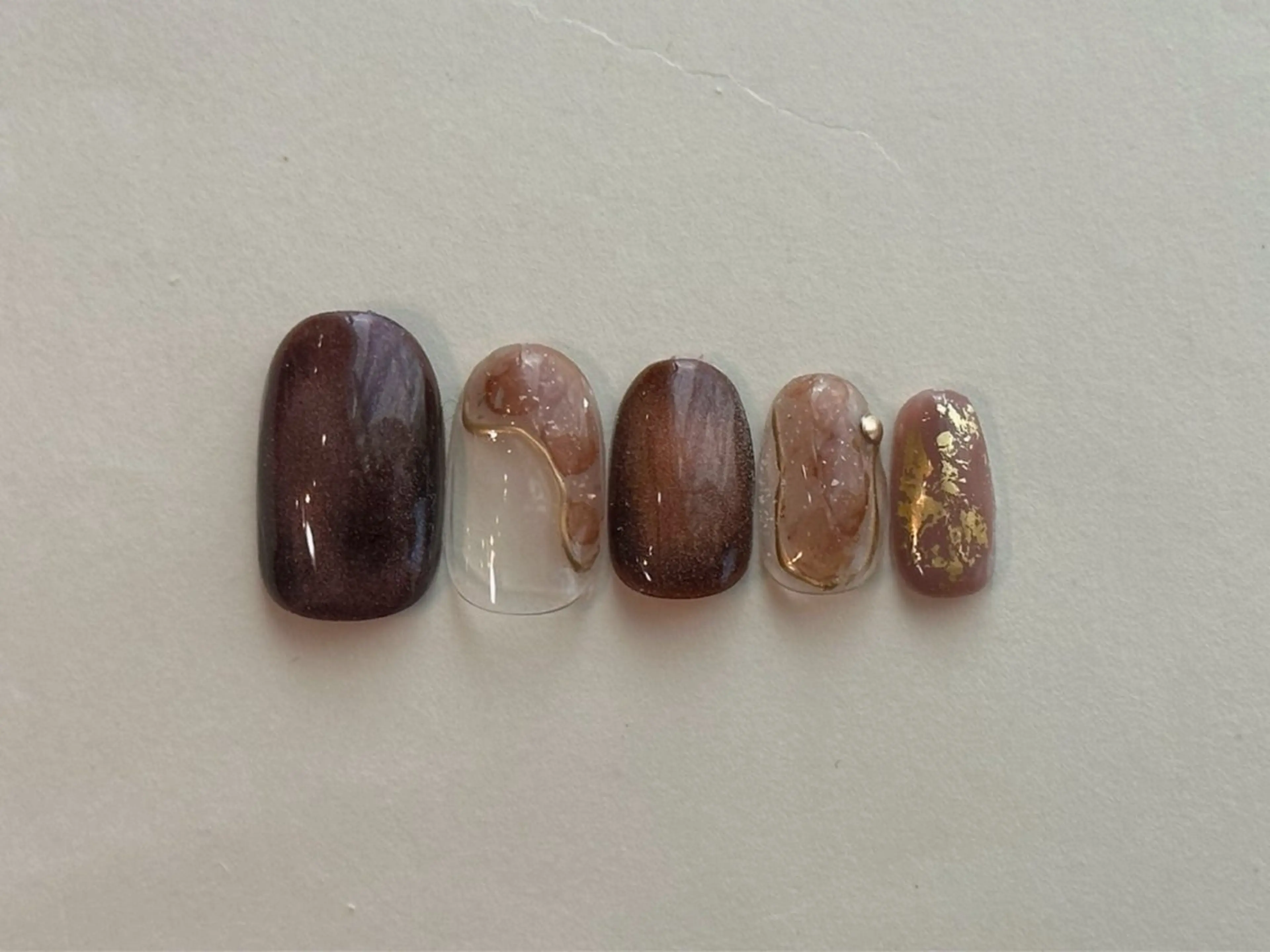 ネイル ニュアンスネイル バレンタイン ハンドネイル Nail Katoのネイルデザイン
