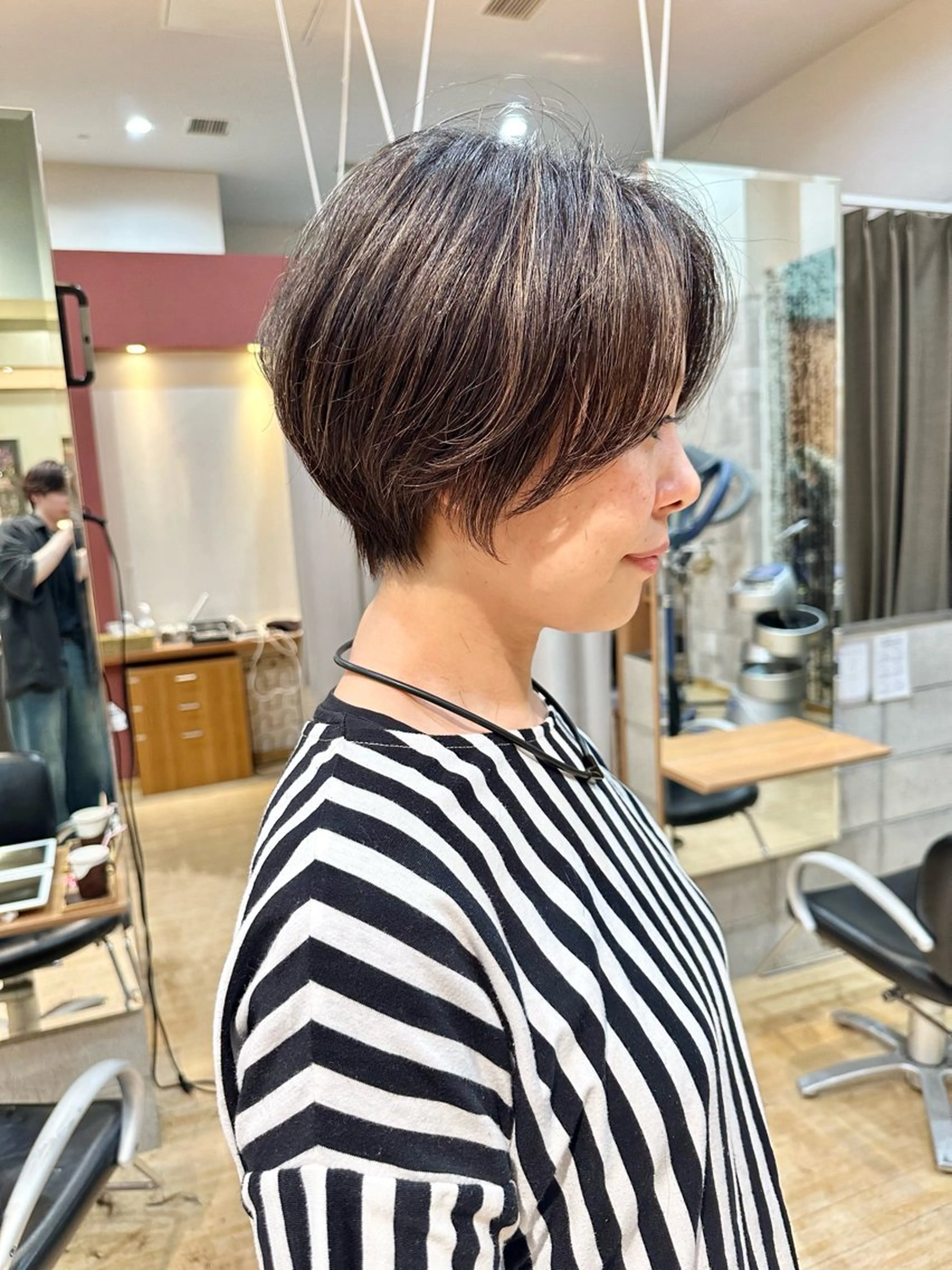 ショート カット ヘアカラー i.+sapporo所属・ショート/レイヤー /札幌/小山内のヘアスタイル