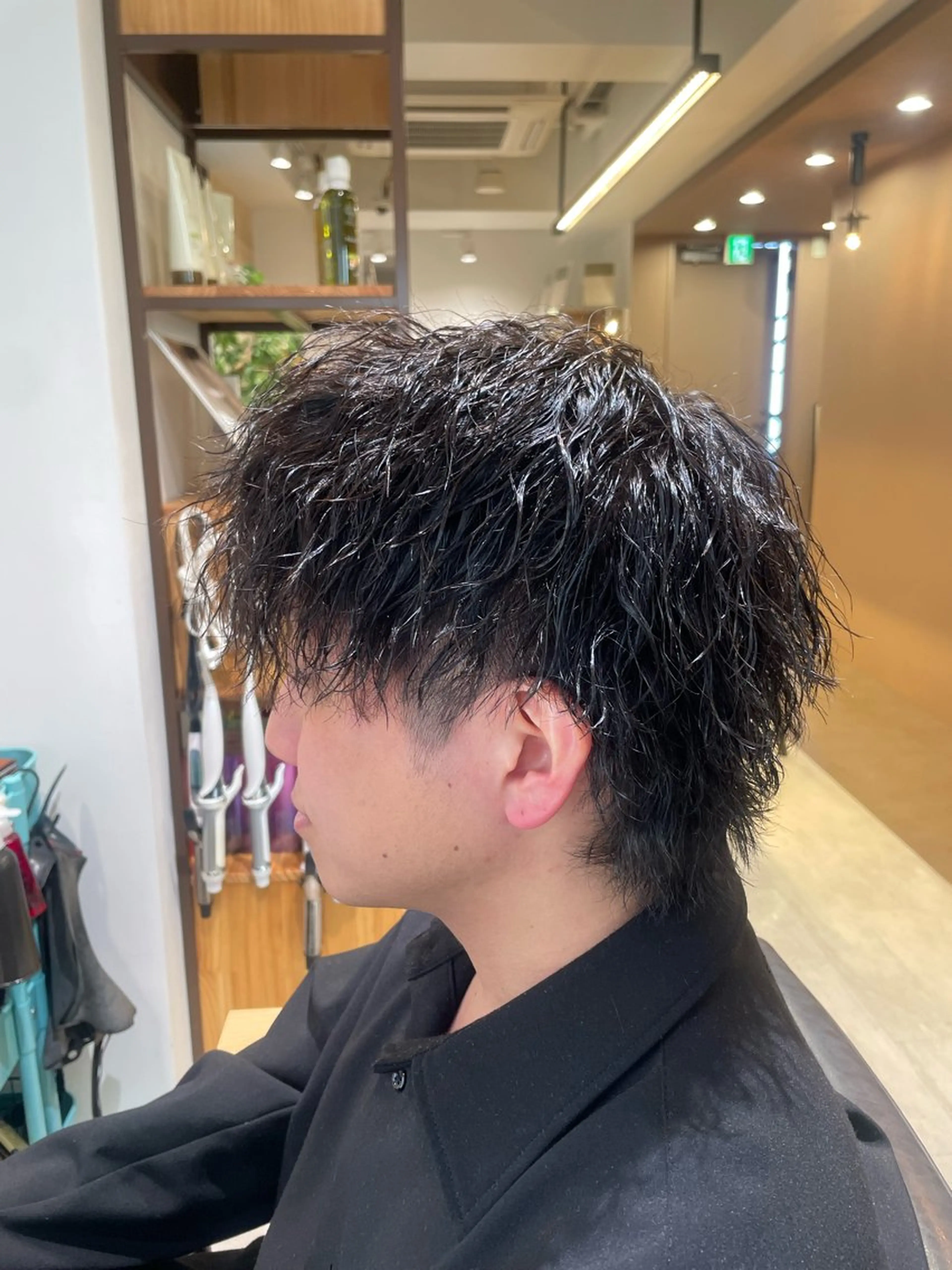 🌀minimo 限定!🌀カット+眉カット+無造作パーマ¥9,500の写真