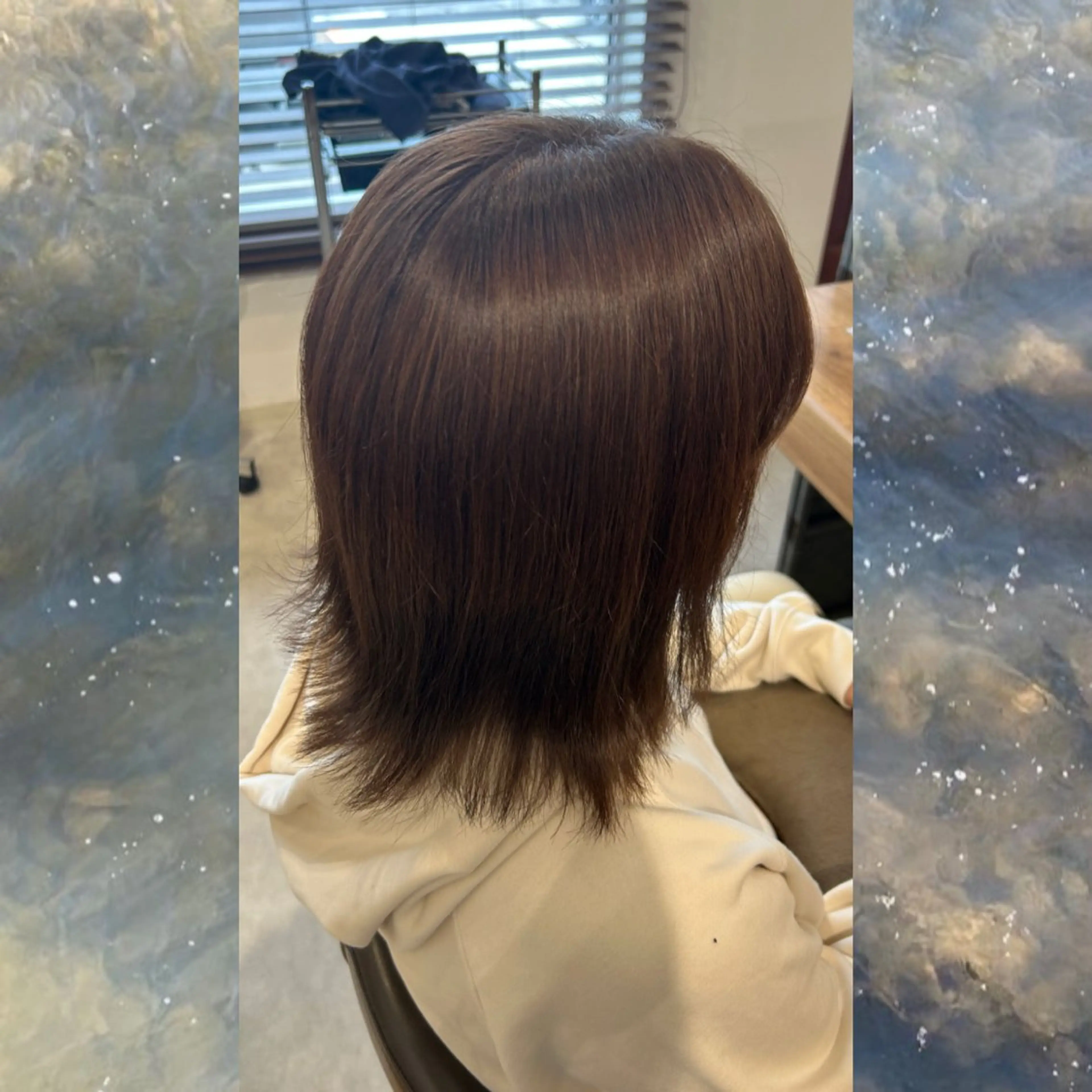 カラー ブラウンカラー モカブラウン ヘアカラー 渡邊 玲来のヘアスタイル