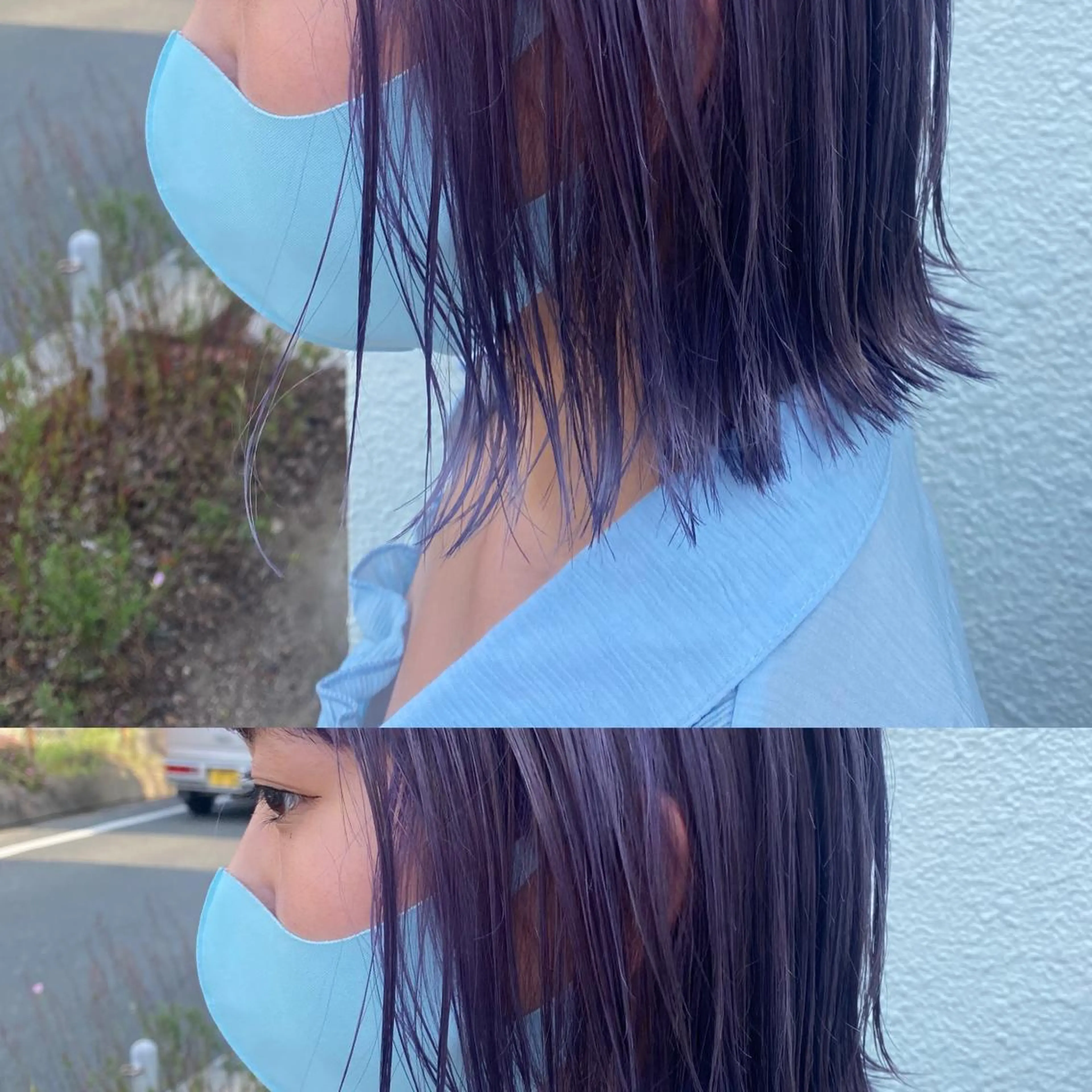 ミディアム YUIMARL岡山店 MIRAIのヘアスタイル