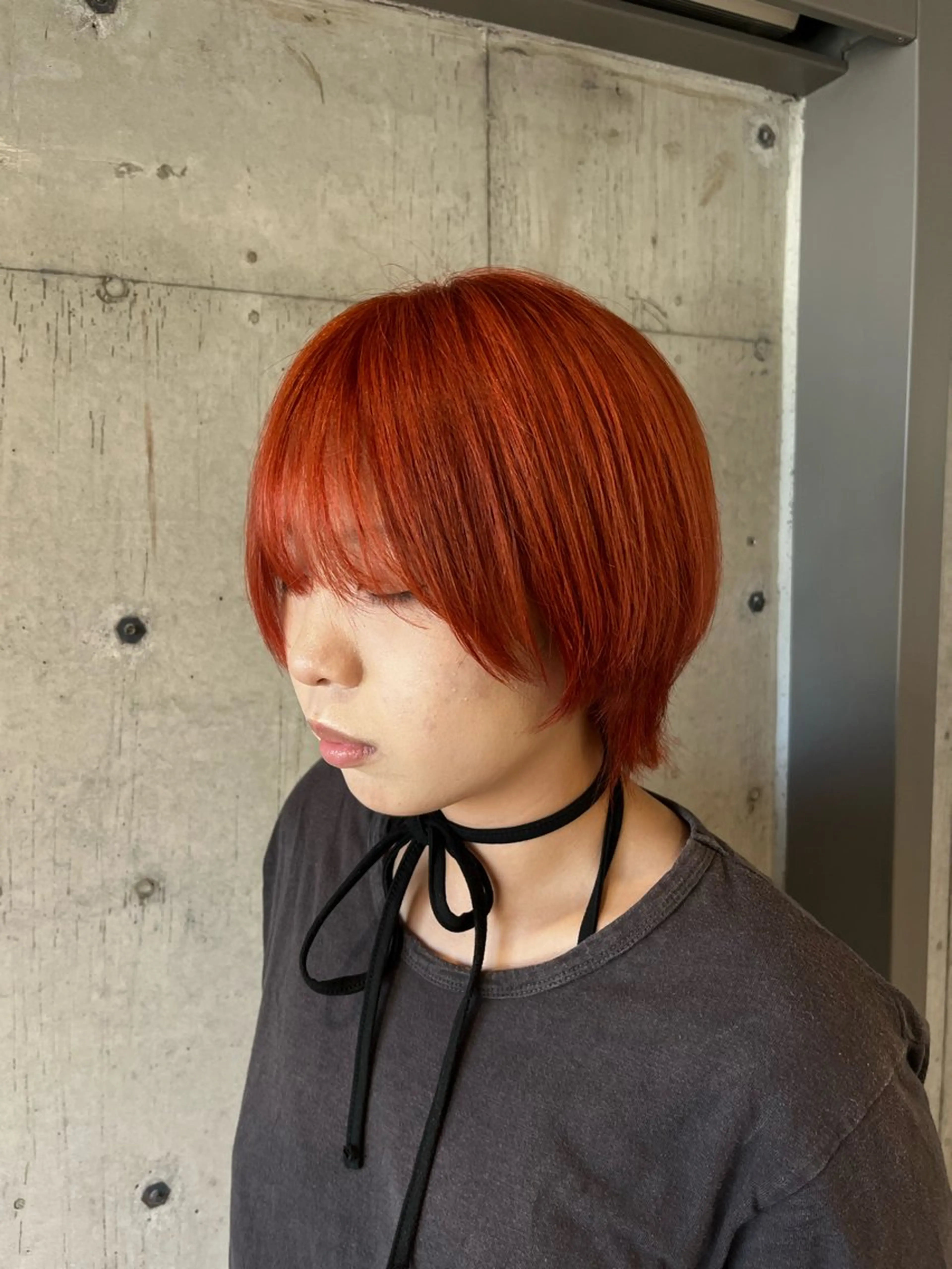ミディアム カラー ヘアアレンジ カット ヘアカラー トリートメント 傷ませないカラー・ ボブ・リクト📸のヘアスタイル