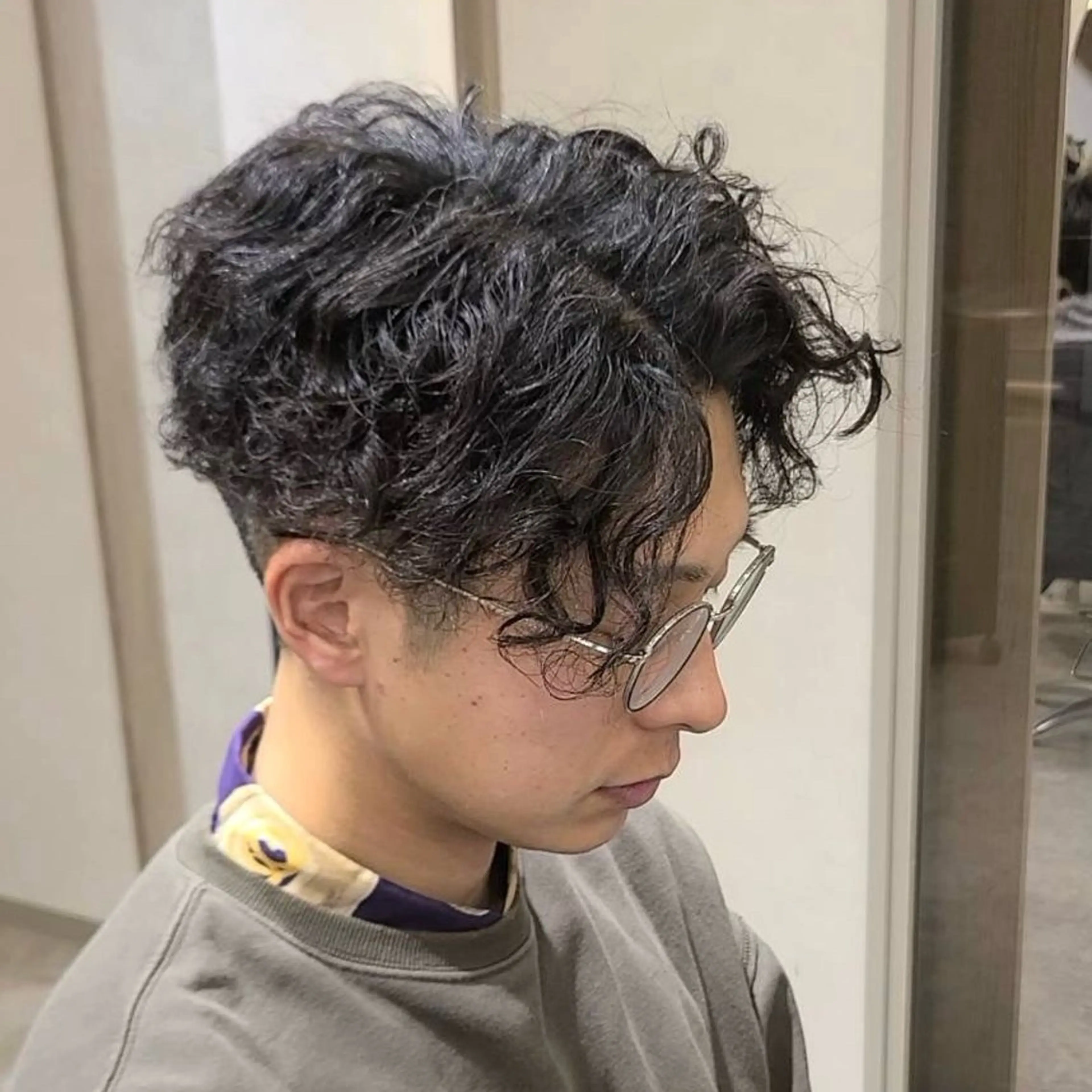 パーマ メンズ アンク・クロス池袋店所属・ankcross ☁️Yunaのヘアスタイル