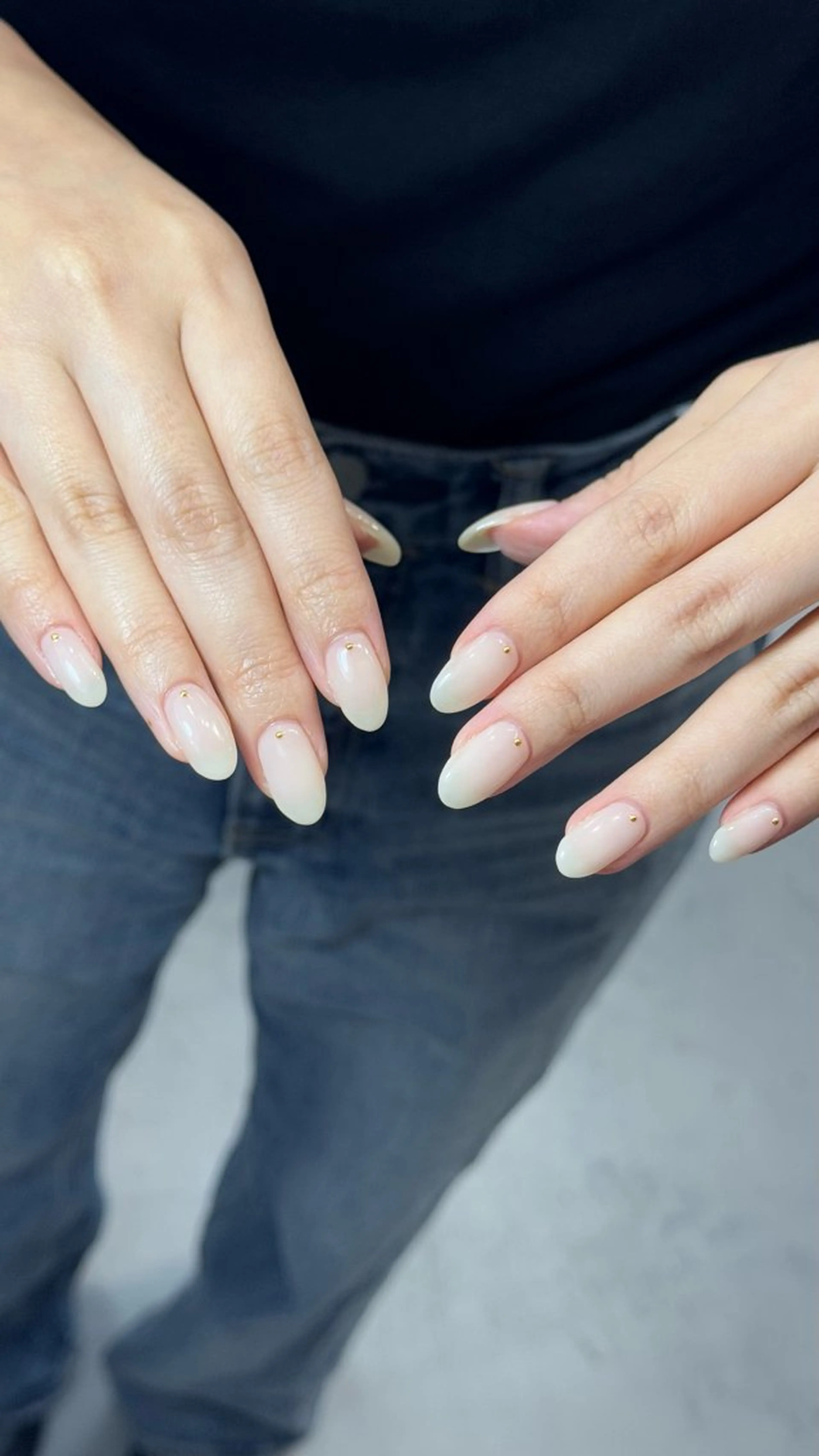 ネイル ワンカラーネイル ホワイト ハンドネイル Momoka ネイリスト福岡/薬院のネイルデザイン