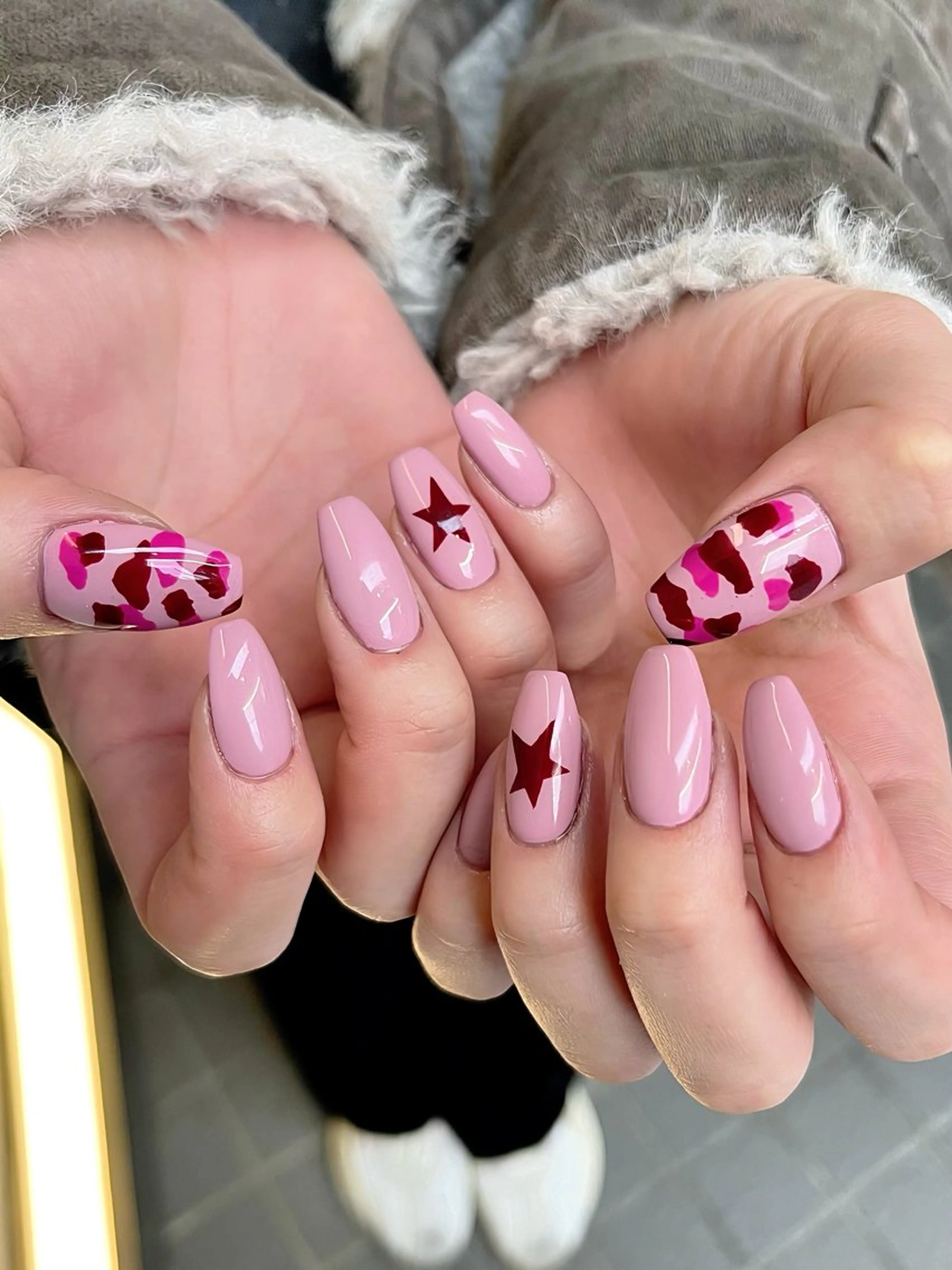 ネイル 長さ出し フレンチネイル マグネットネイル マグネットフレンチ ワンカラーネイル ハンドネイル 🫧OPELIA NAIL渋谷🫧のネイルデザイン