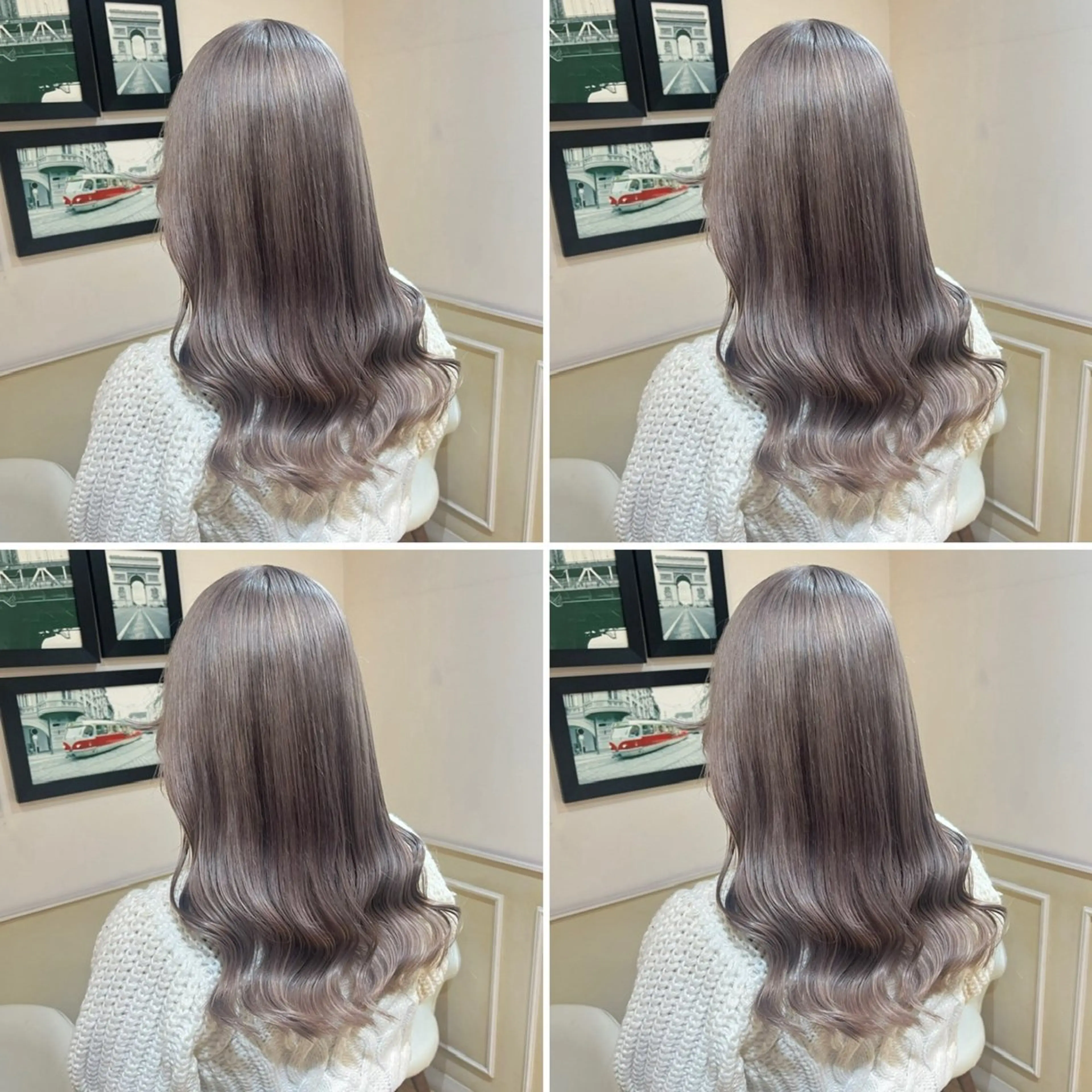 ロング カラー カット ヘアカラー トリートメント ヘアセット 髪質改善・韓国ヘア特 化💎店長望月のヘアスタイル