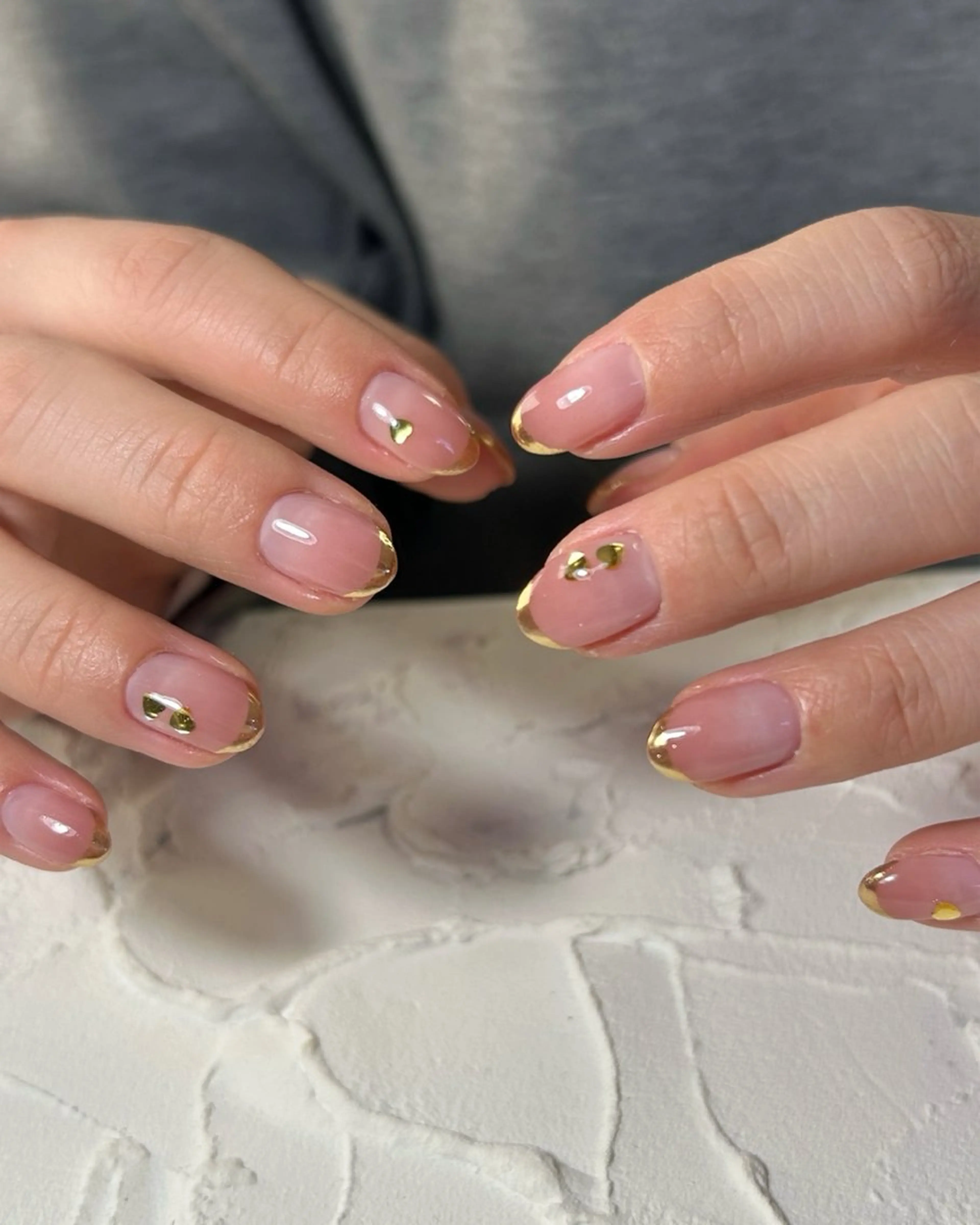 ネイル バレンタイン ハンドネイル Lofinails ちひろのネイルデザイン