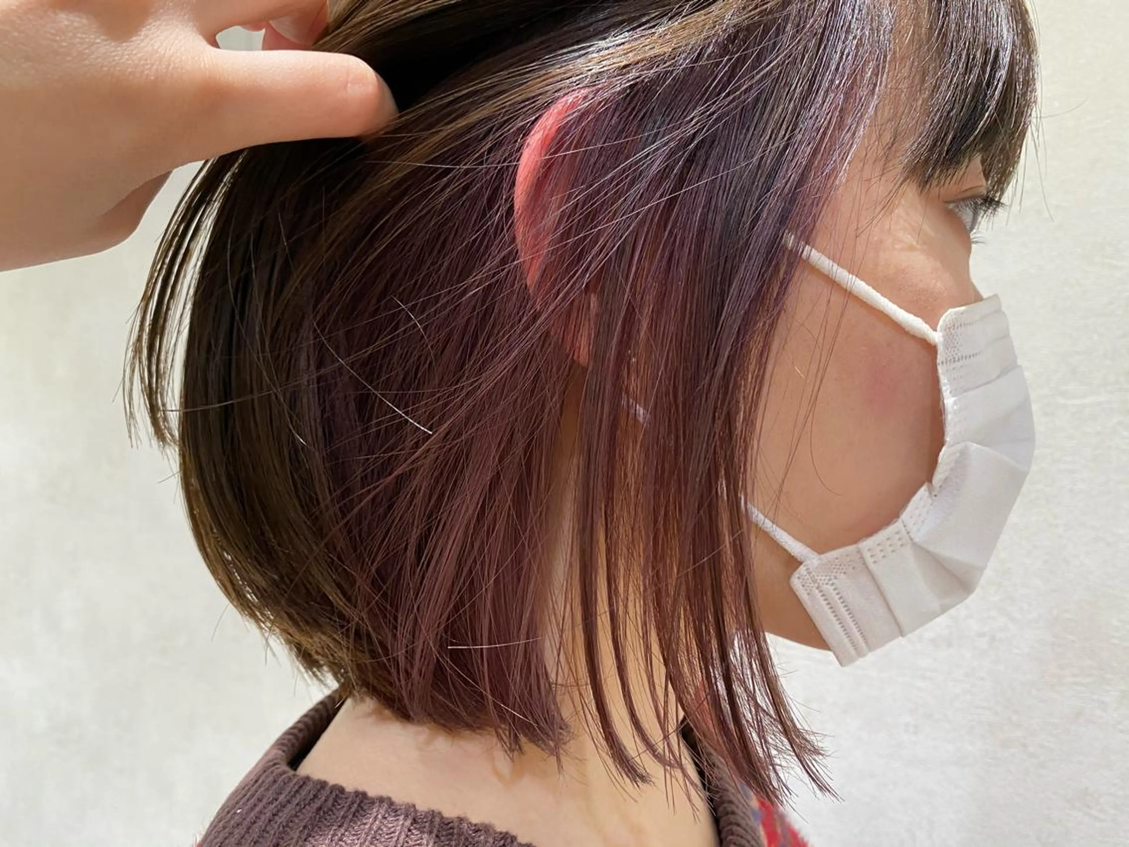 カラー ダブルカラー ブリーチ/kaitoのヘアスタイル