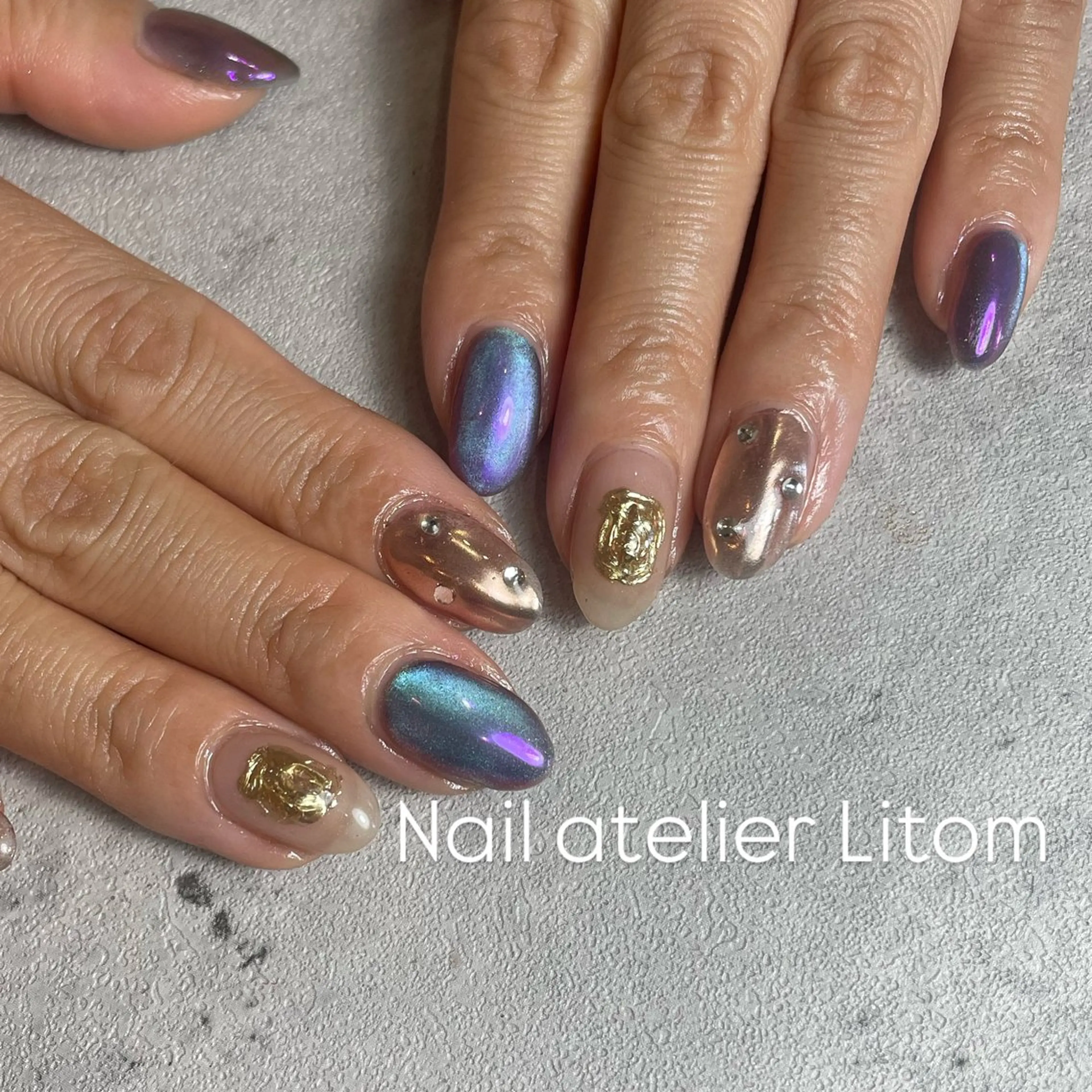 ネイル Nail atelier Litom【ネイルアトリエリトム】所属・相模原ネイル Tomoのネイルデザイン