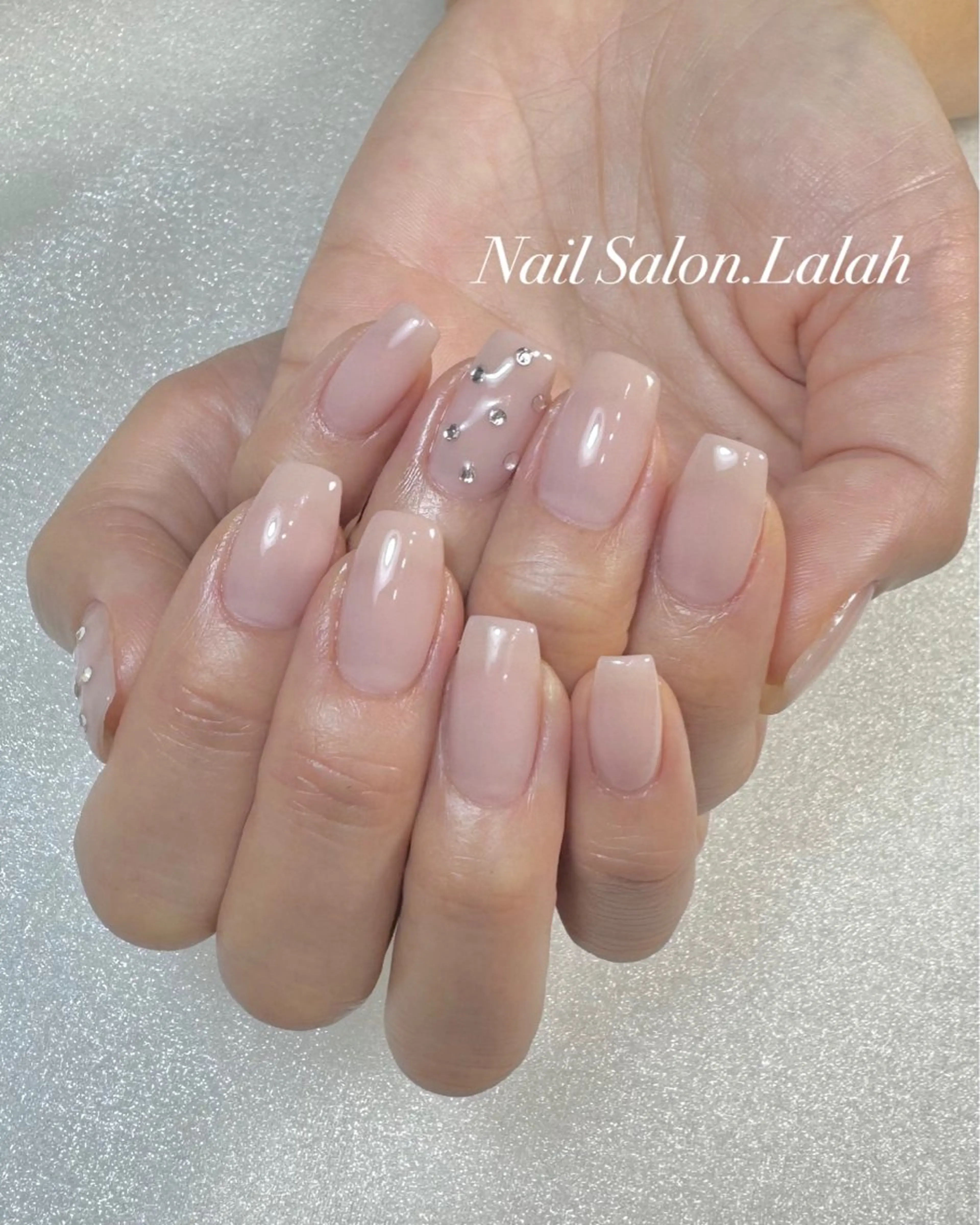 ネイル ワンカラーネイル シンプルネイル Nail Salon .Lalahのネイルデザイン