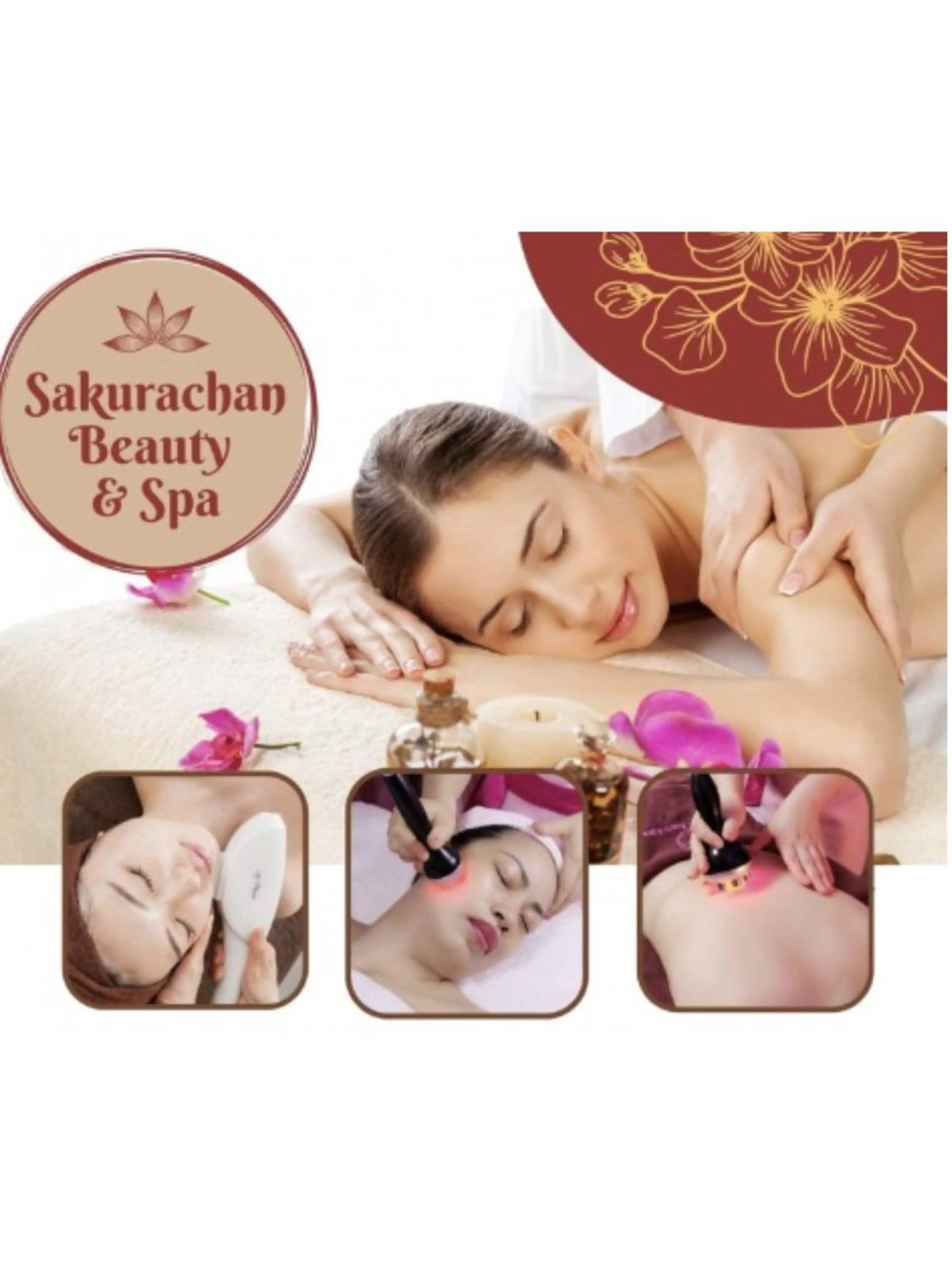 ニキビ、痩身、脱毛、 サクラチャンスパのエステ・リラクイメージ