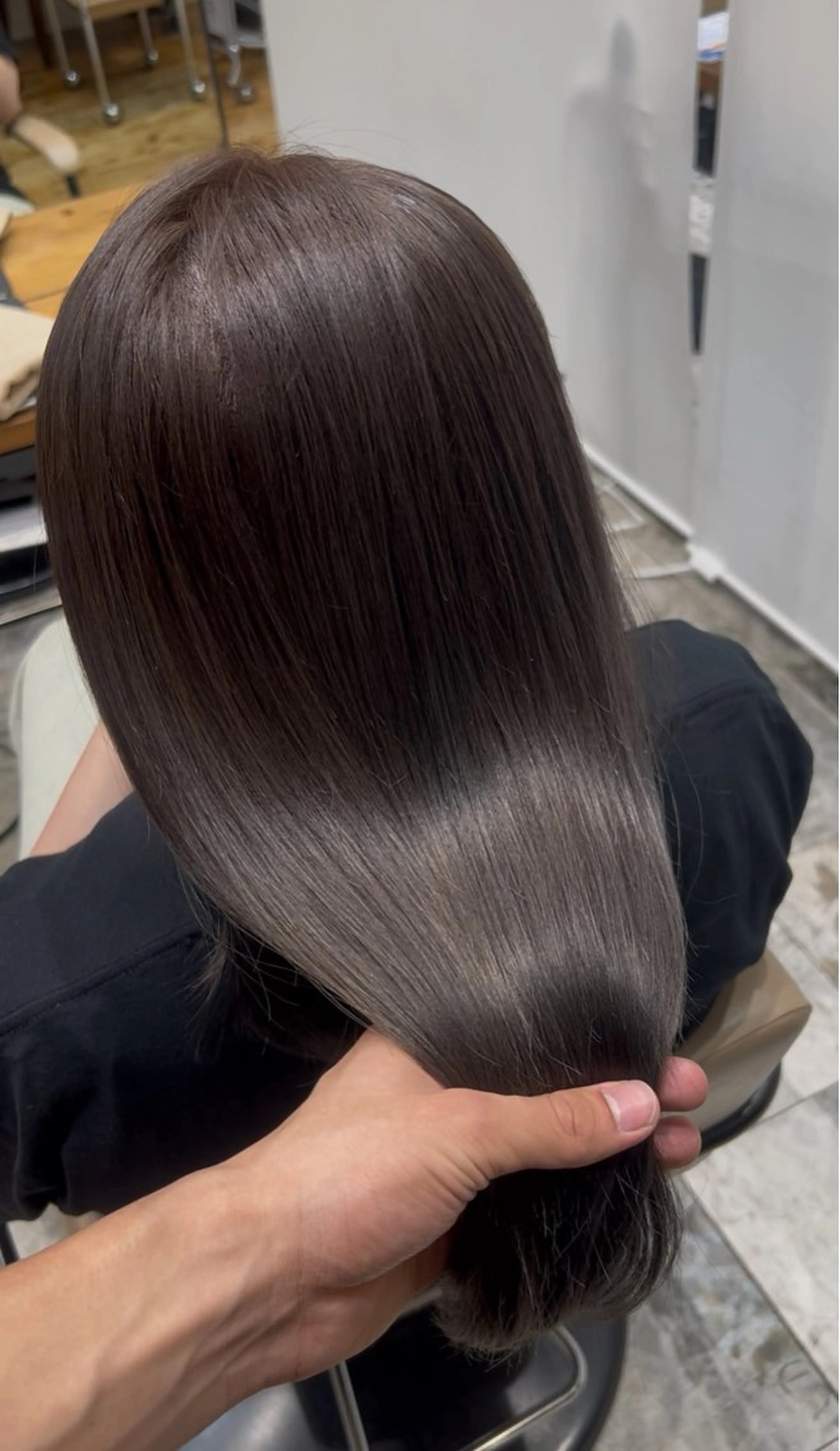 セミロング 髪質改善 トリートメント トリートメント 新宿/透明感カラー /髙橋寛太のヘアスタイル