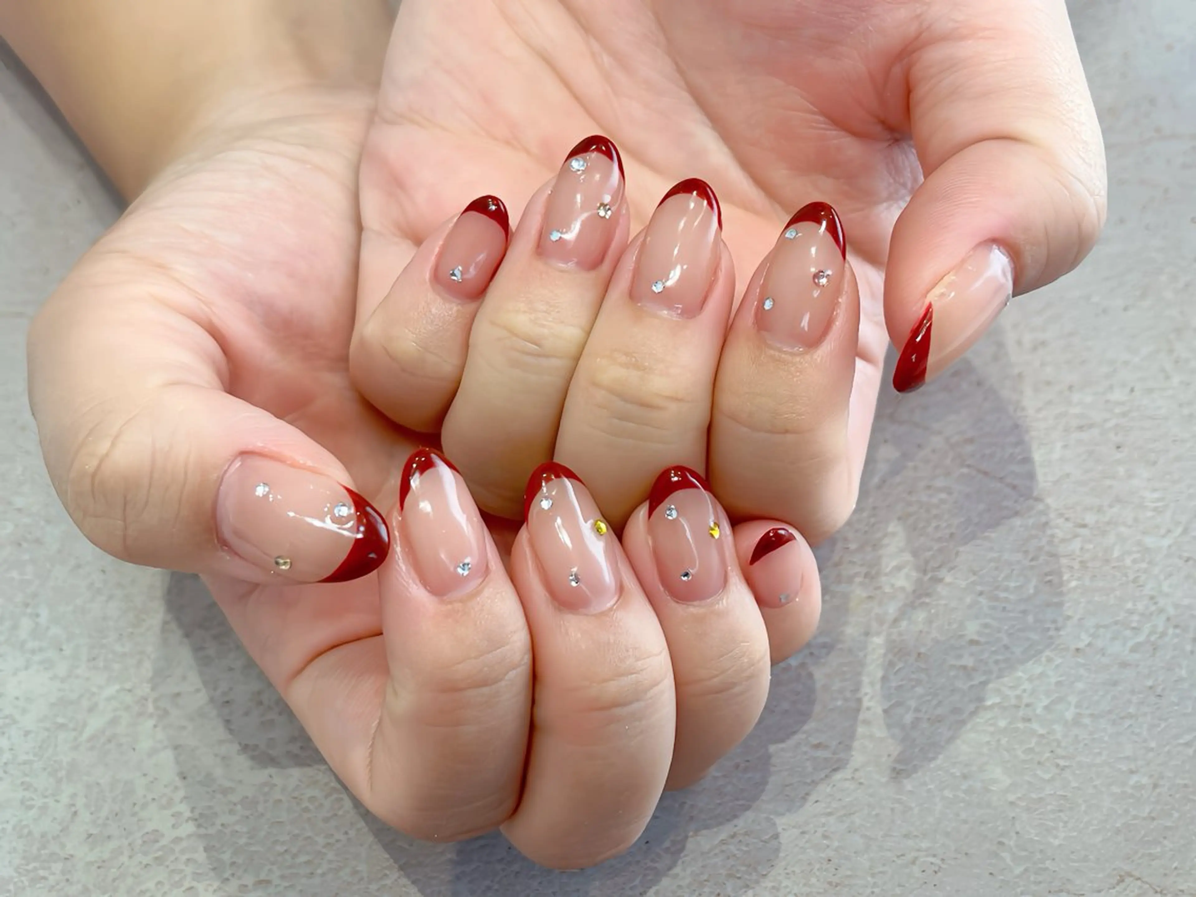 ネイル フラッシュネイル ジェルネイル マグネットネイル 持ち込み シンプルネイル ハンドネイル emNail所属・em Nailのネイルデザイン