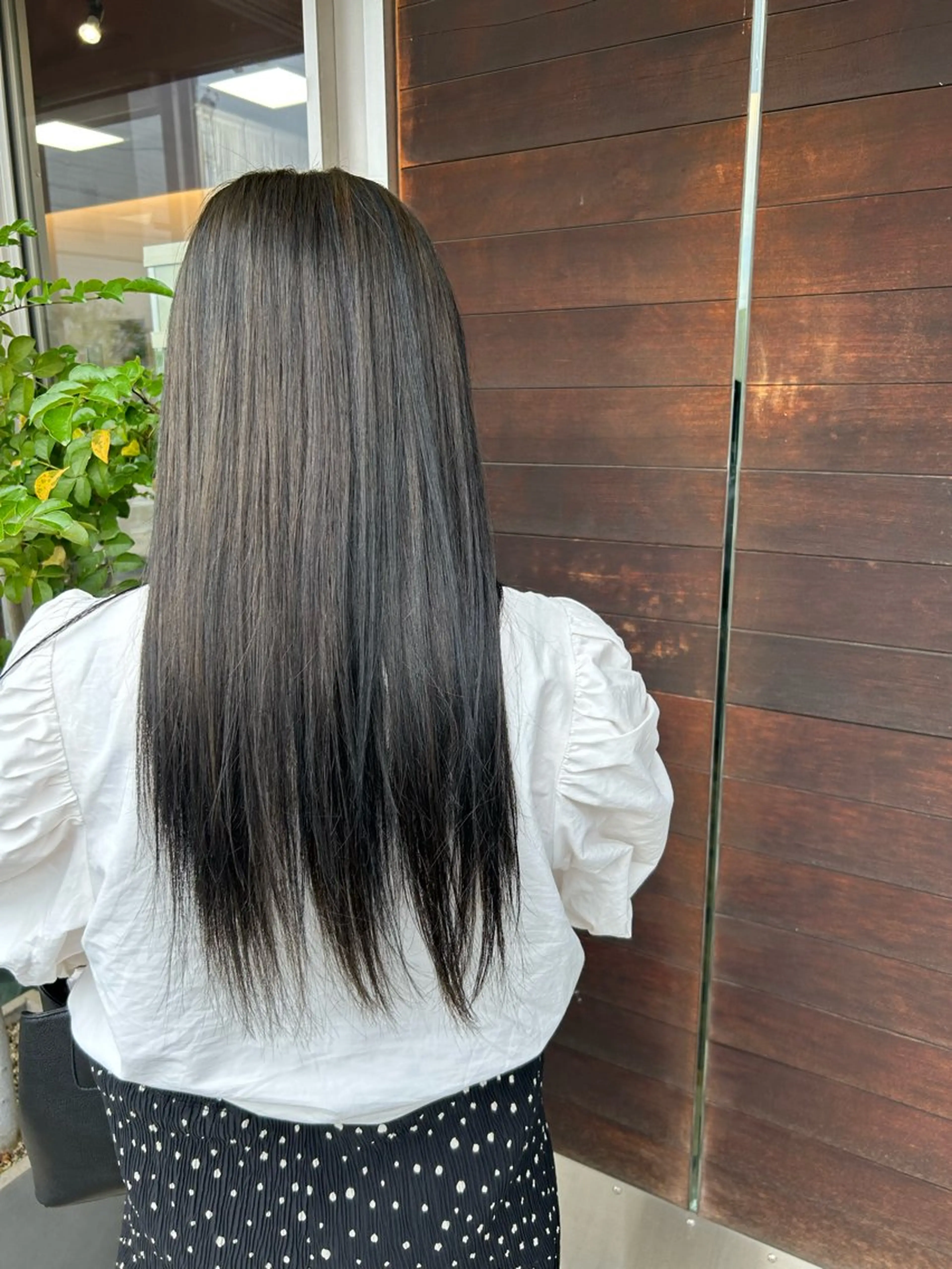 ロング ヘアカラー トリートメント Qwali所属・にしむら かなたのヘアスタイル