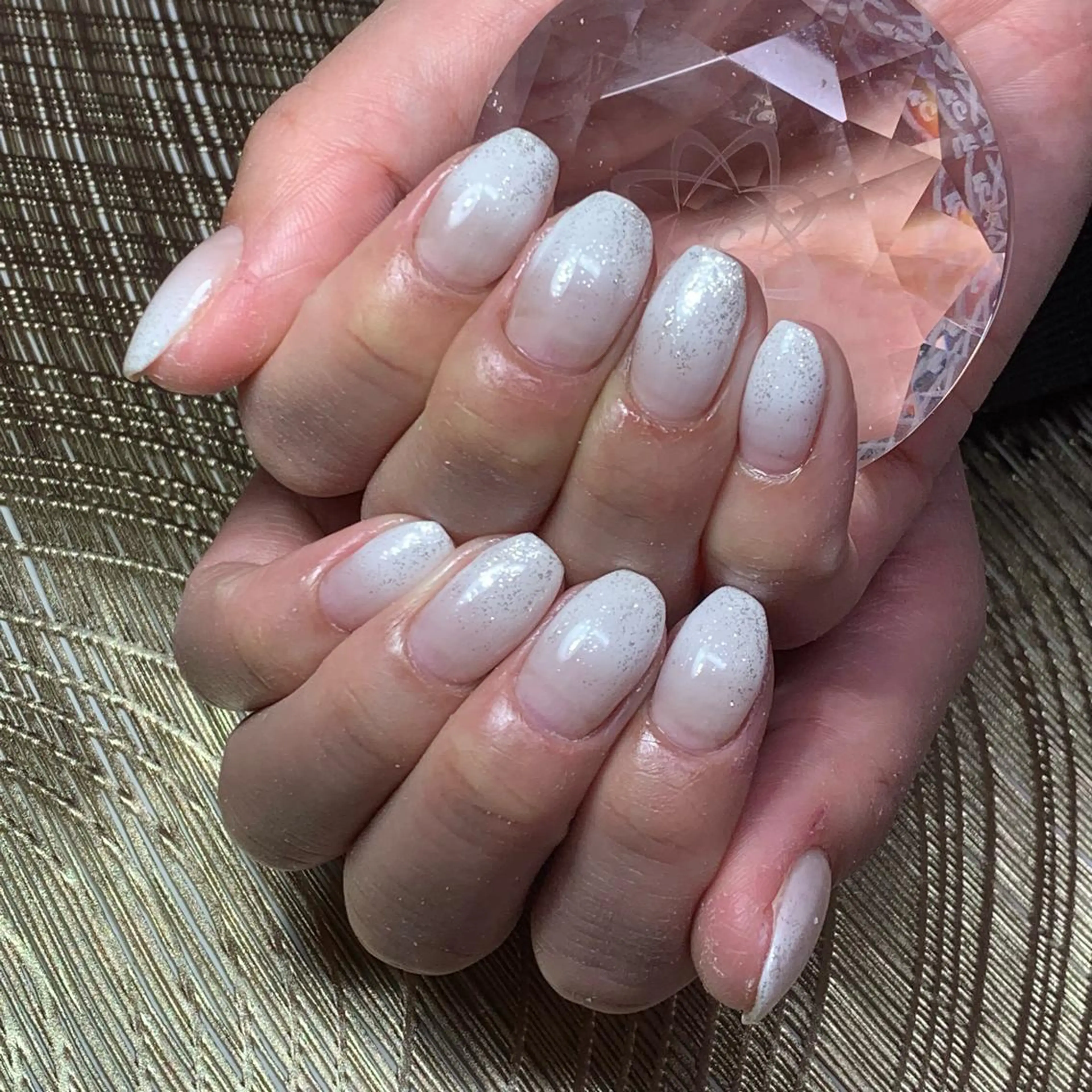 ネイル ハンドネイル καρδιά -ｶﾙﾃﾞｨｱ-のネイルデザイン