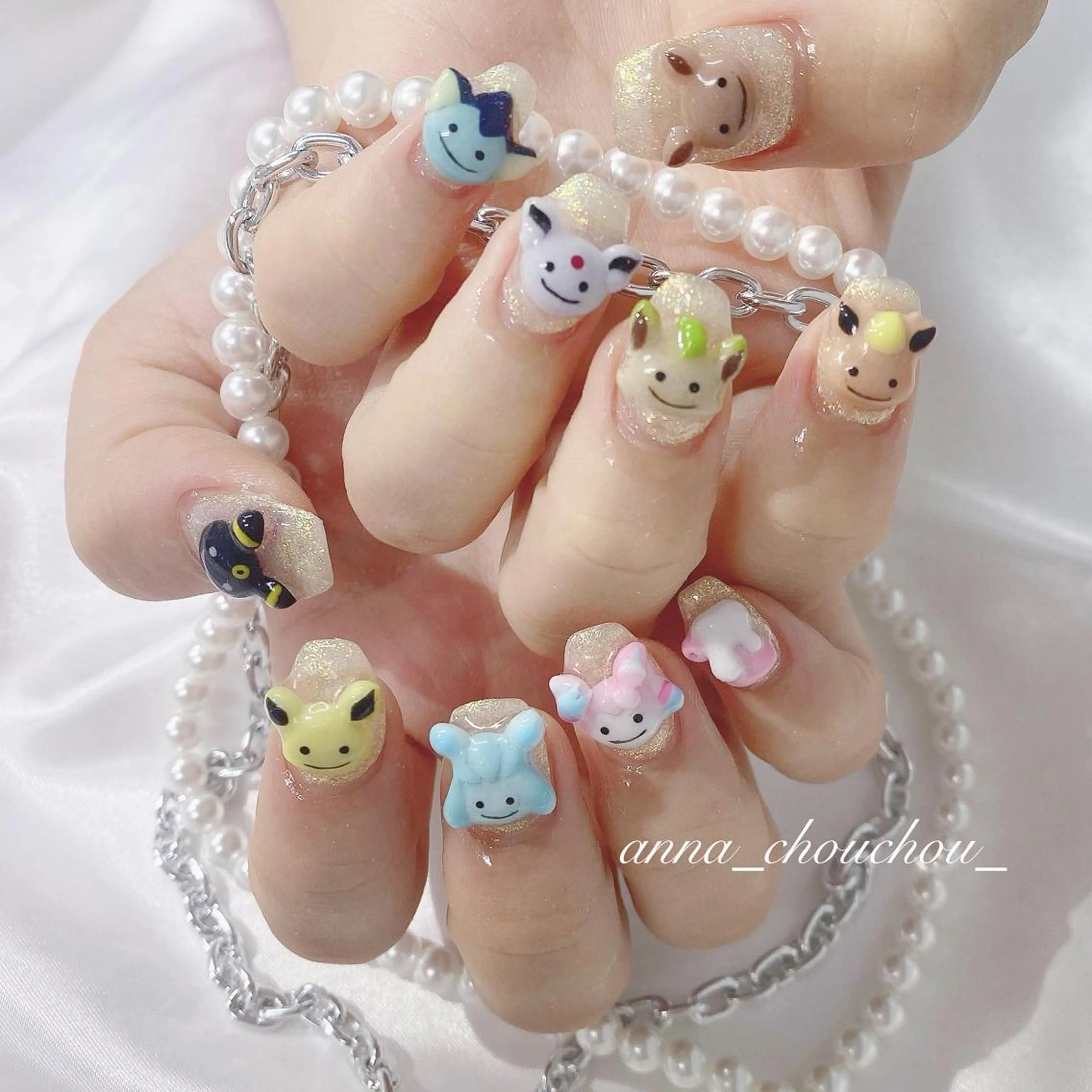 ネイル ハンドネイル Anna Sano⭐️のネイルデザイン