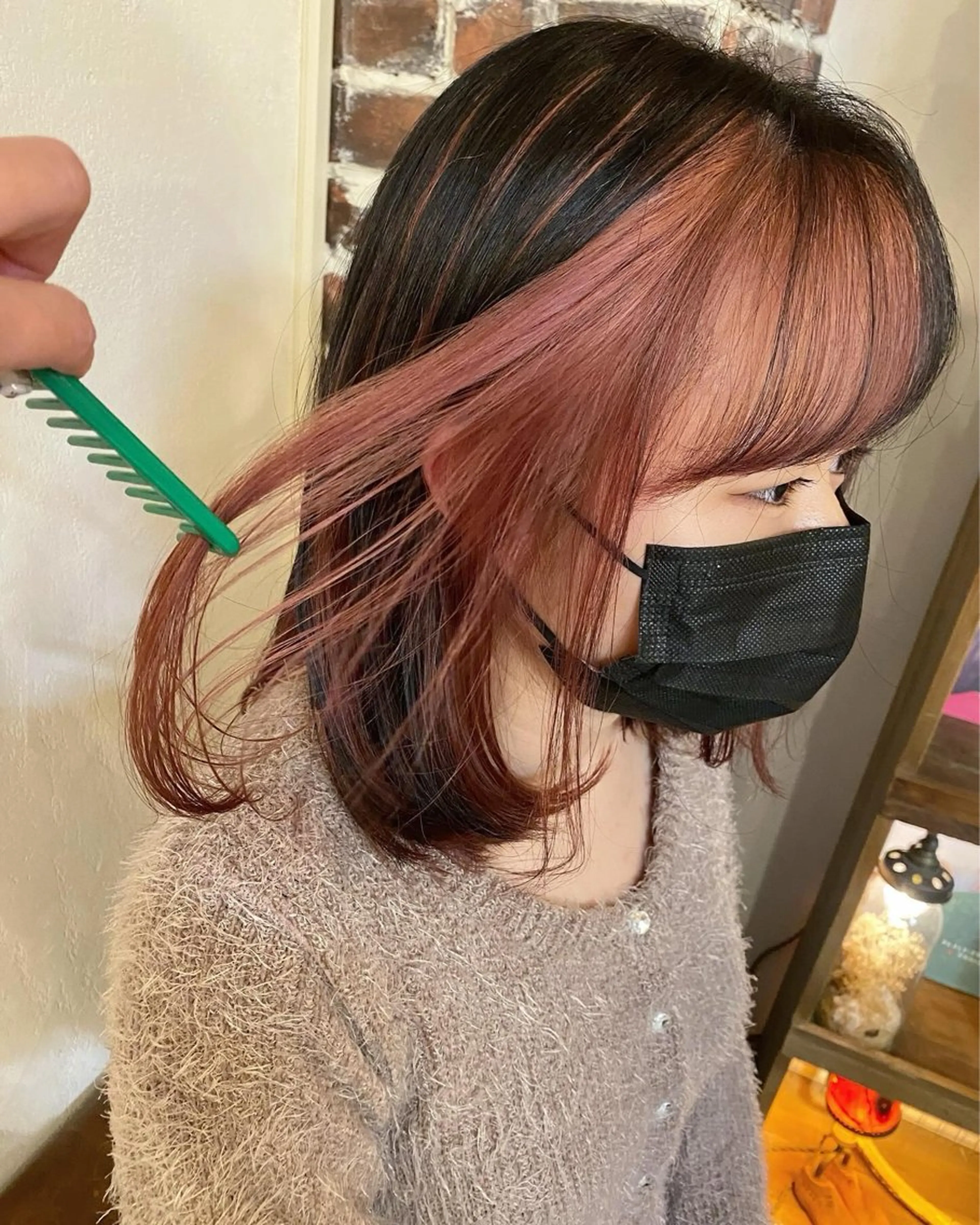 ミディアム ヘアカラー sea's所属・ヒラカホ/矢場町/ ブリーチ/似合わせのヘアスタイル