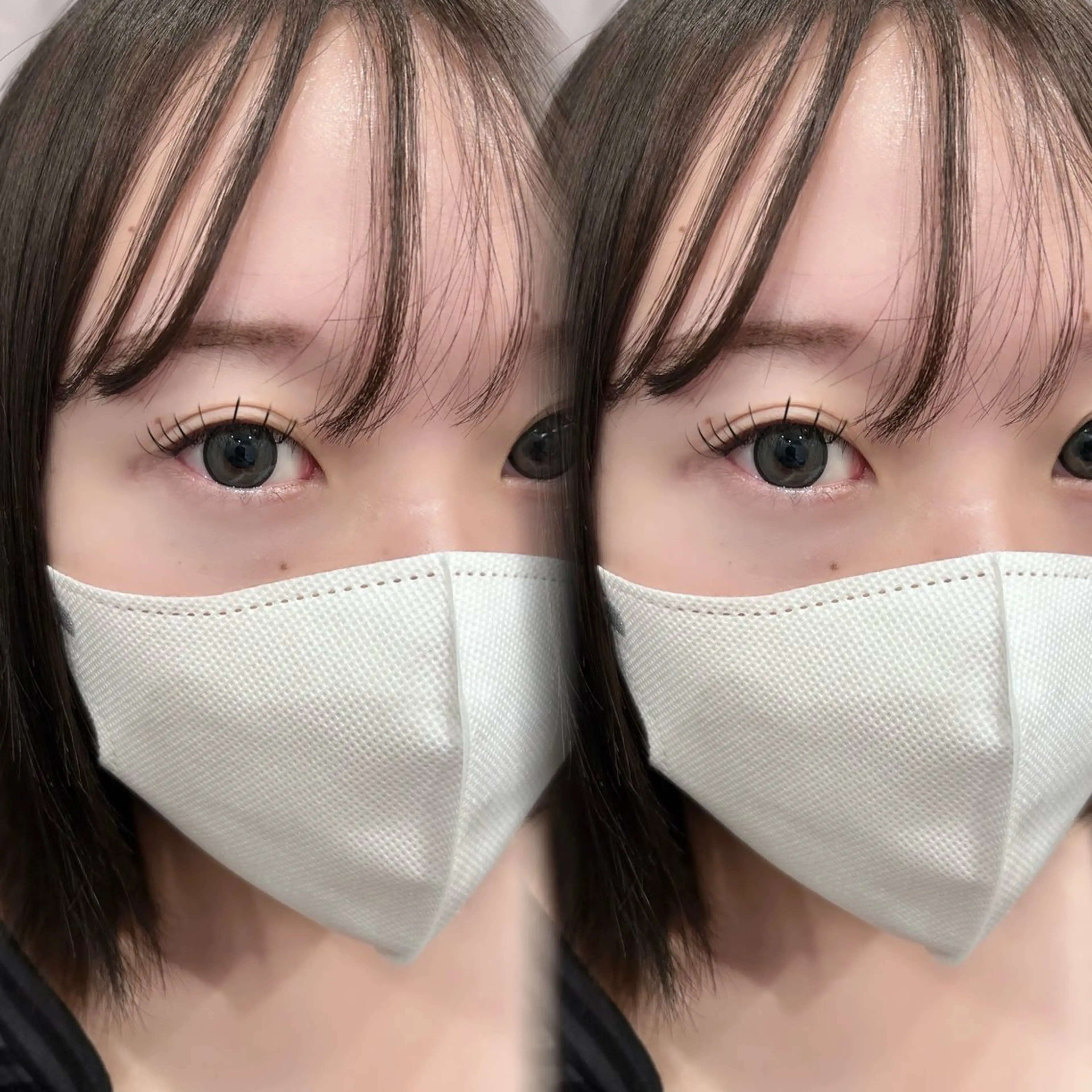 マツエク・マツパ Dカール フラットラッシュ eyestyle JURIAのマツエク・マツパデザイン