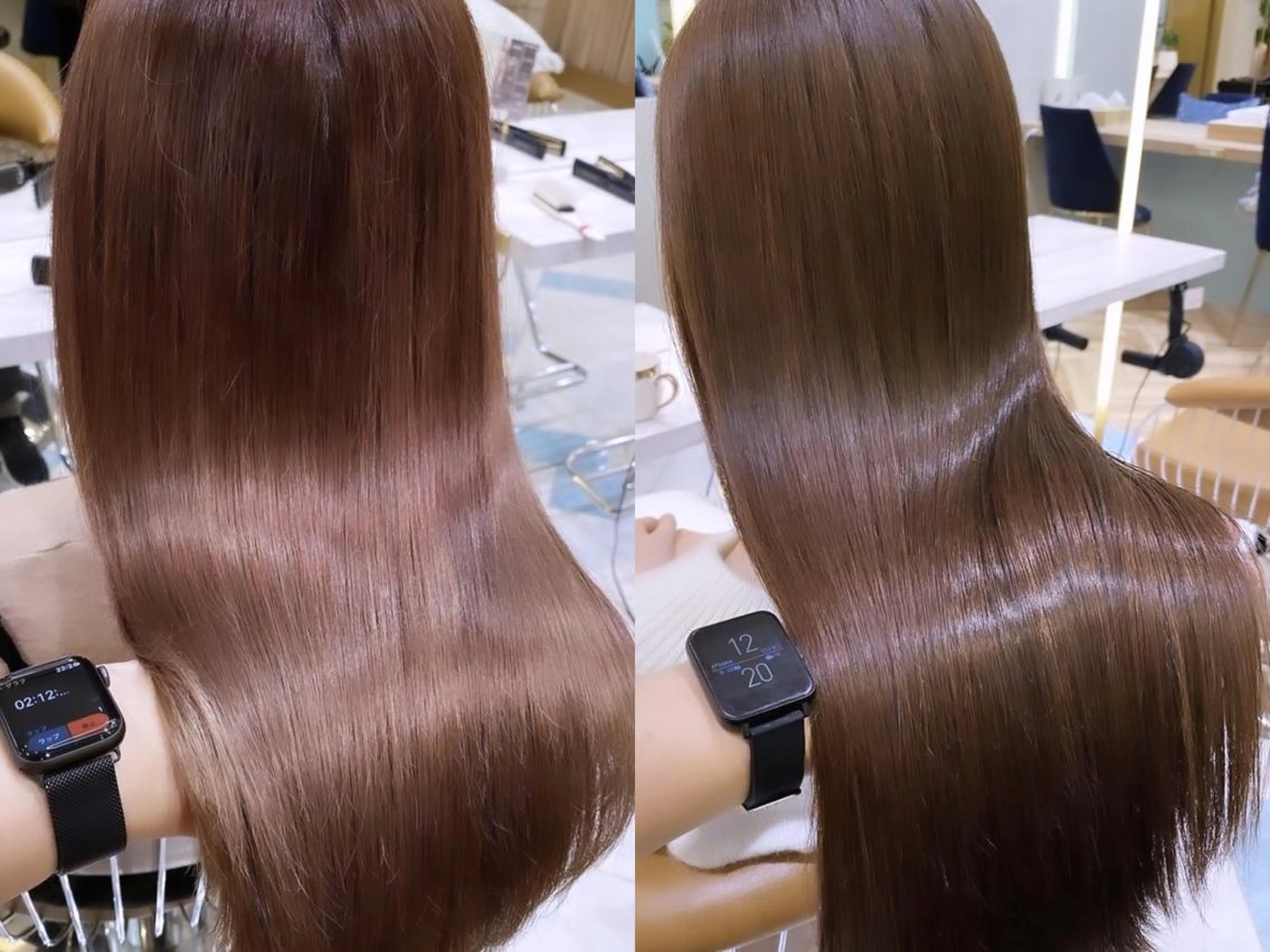 ロング カット ヘアカラー トリートメント Lond luce心斎橋【ロンドルーチェ】所属・🌟髪質改善 店長　鈴木佑弥🌟のヘアスタイル