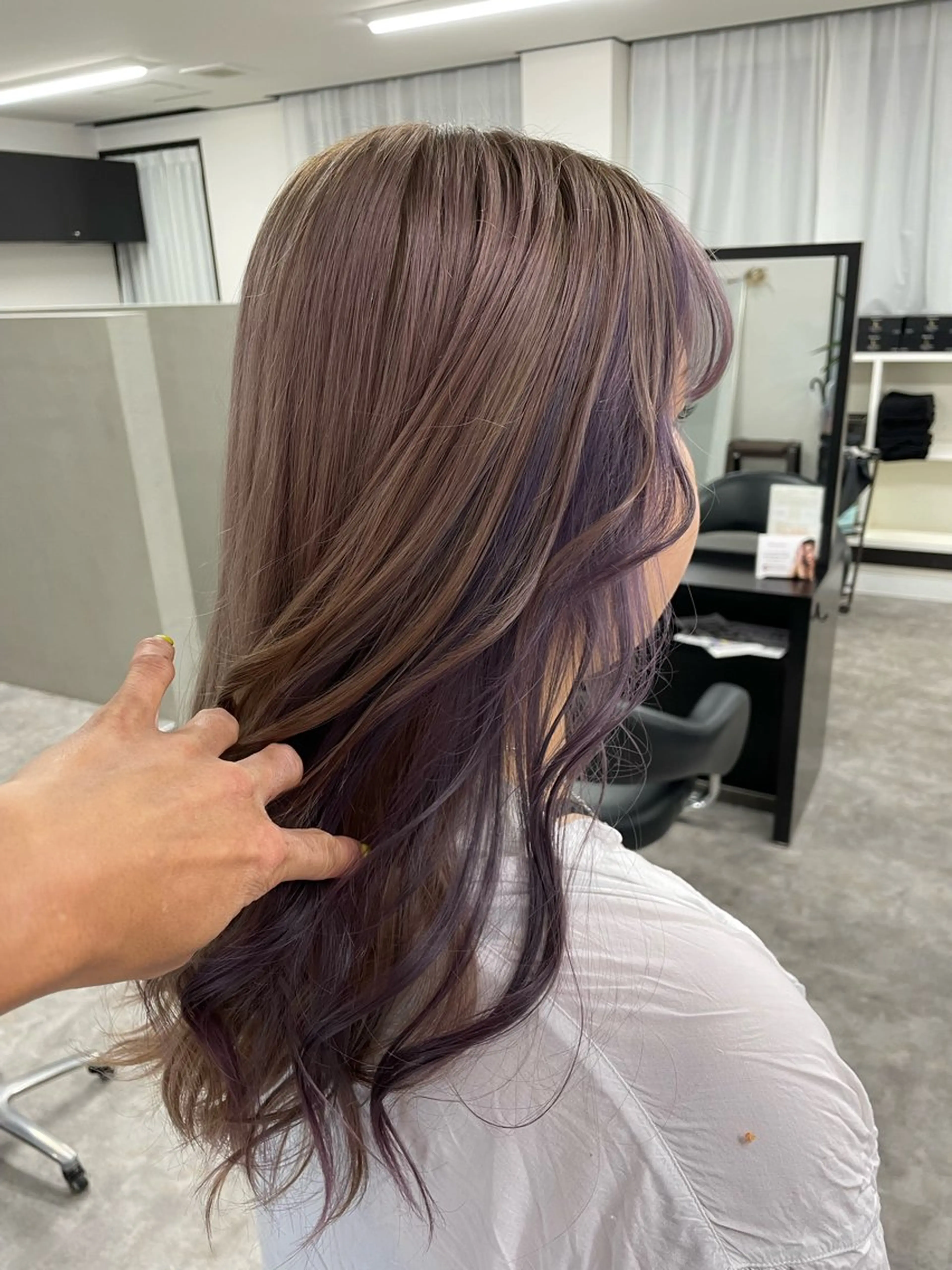 ミディアム カラー ミストバング  フェイスフレーミング LOBY浦添店所属・LOBY浦添店 NABEのその他イメージ