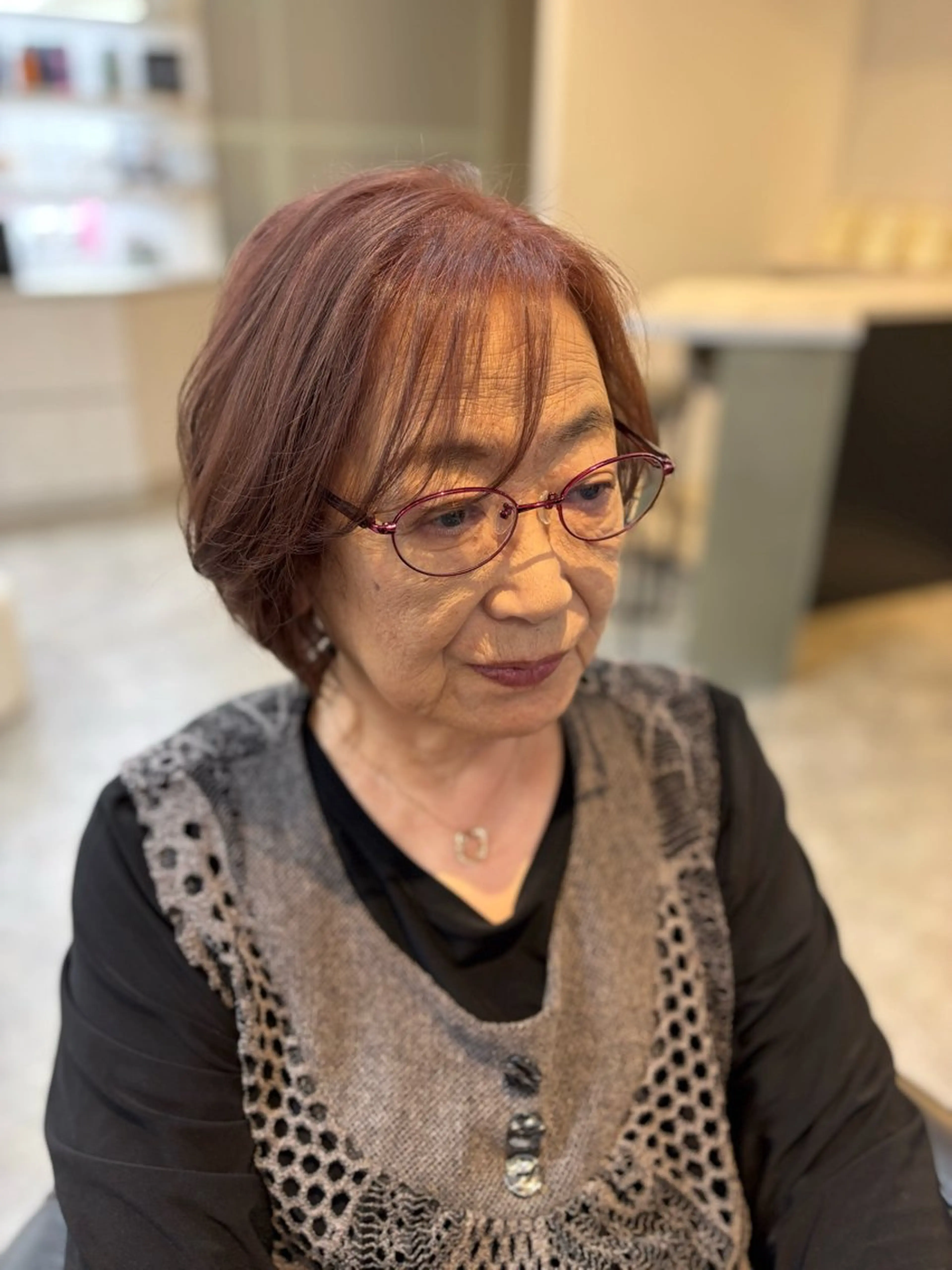 ショート ヘアカラー 札幌美容師♡西塔 瑠音🎀のヘアスタイル