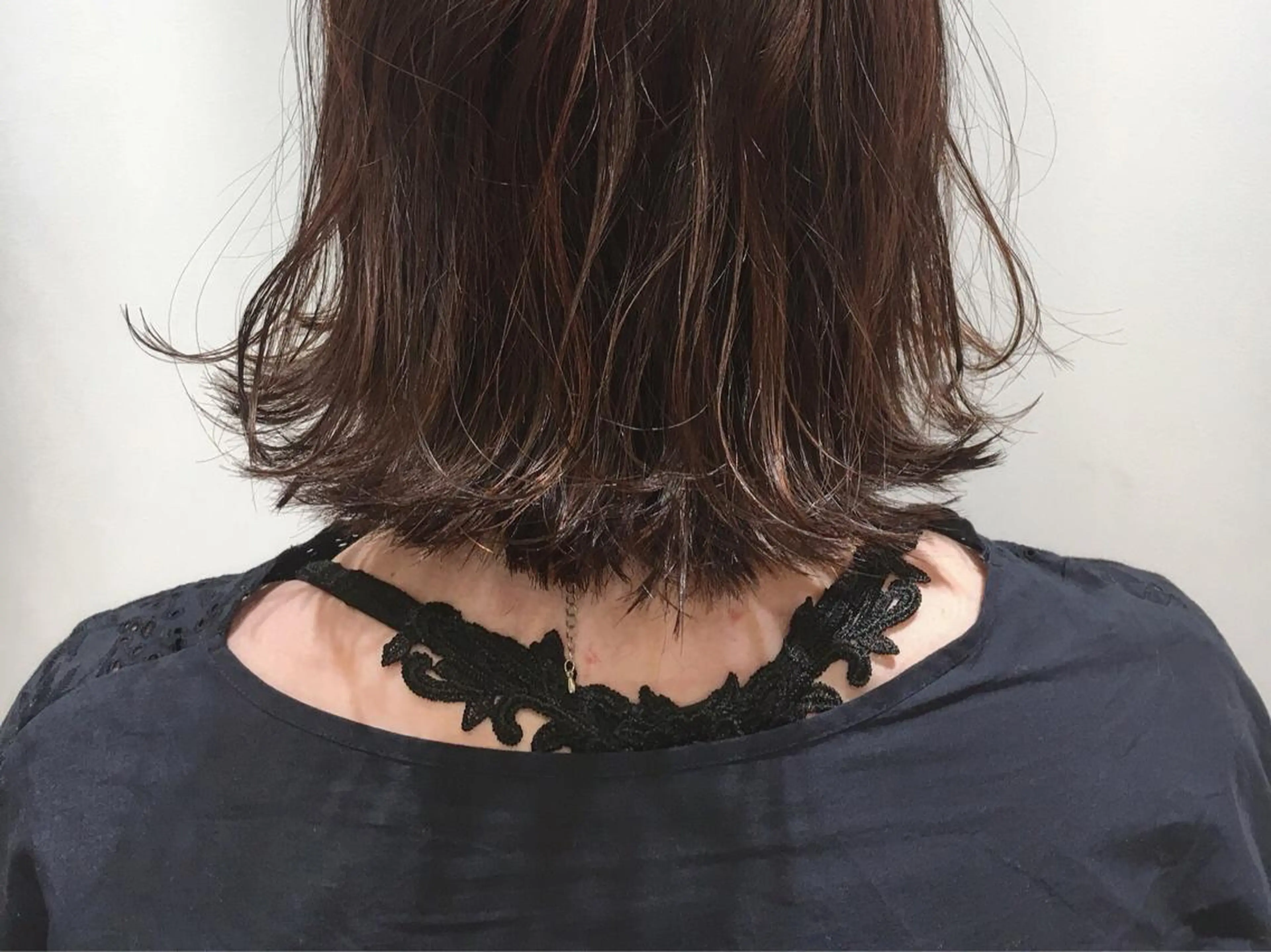 ショート カラー ハイライトカラー ハイライト 江原 彩華のヘアスタイル