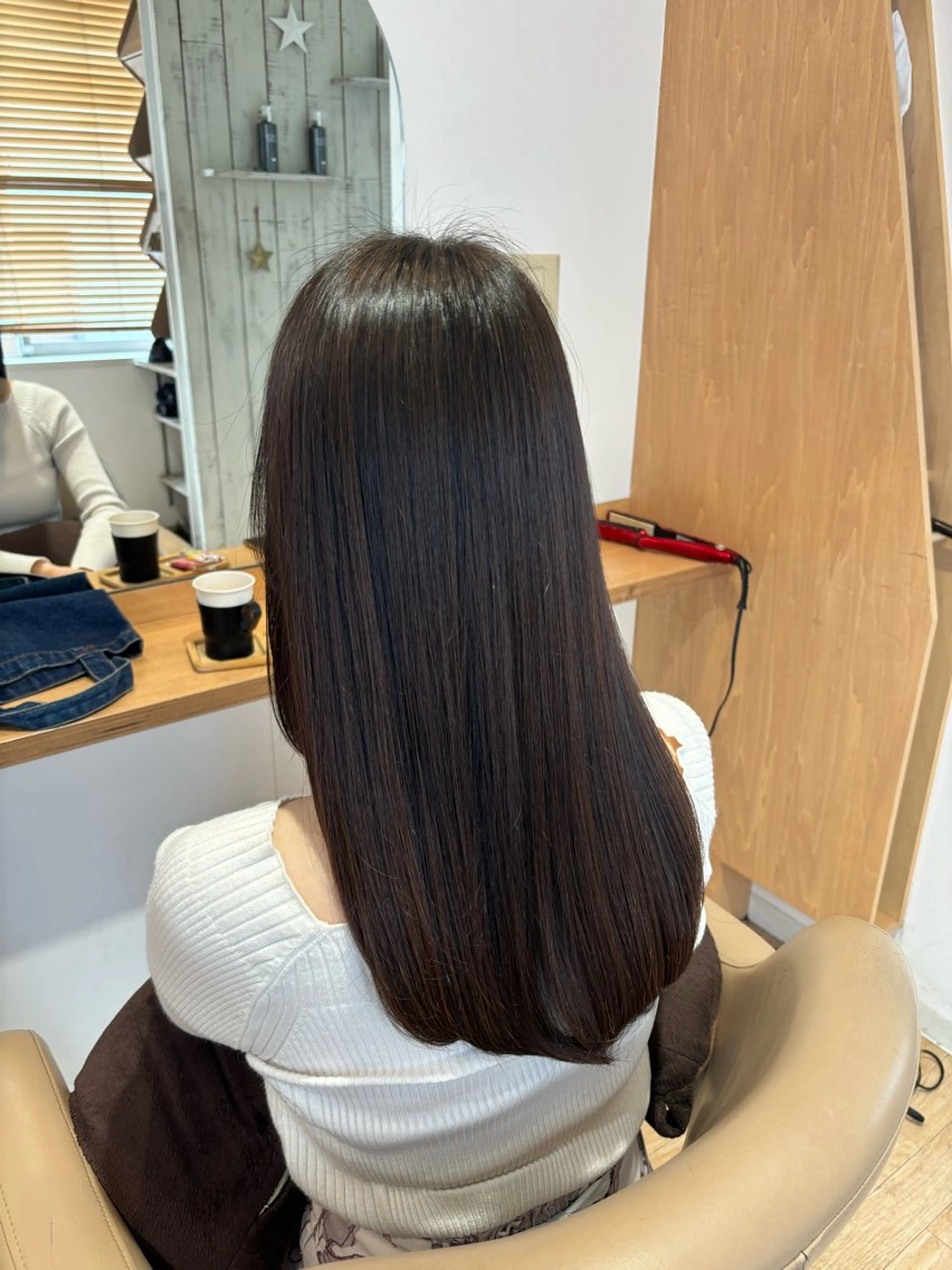 セミロング カット ヘアカラー トリートメント 【Amphi Tokyo】宮原のヘアスタイル