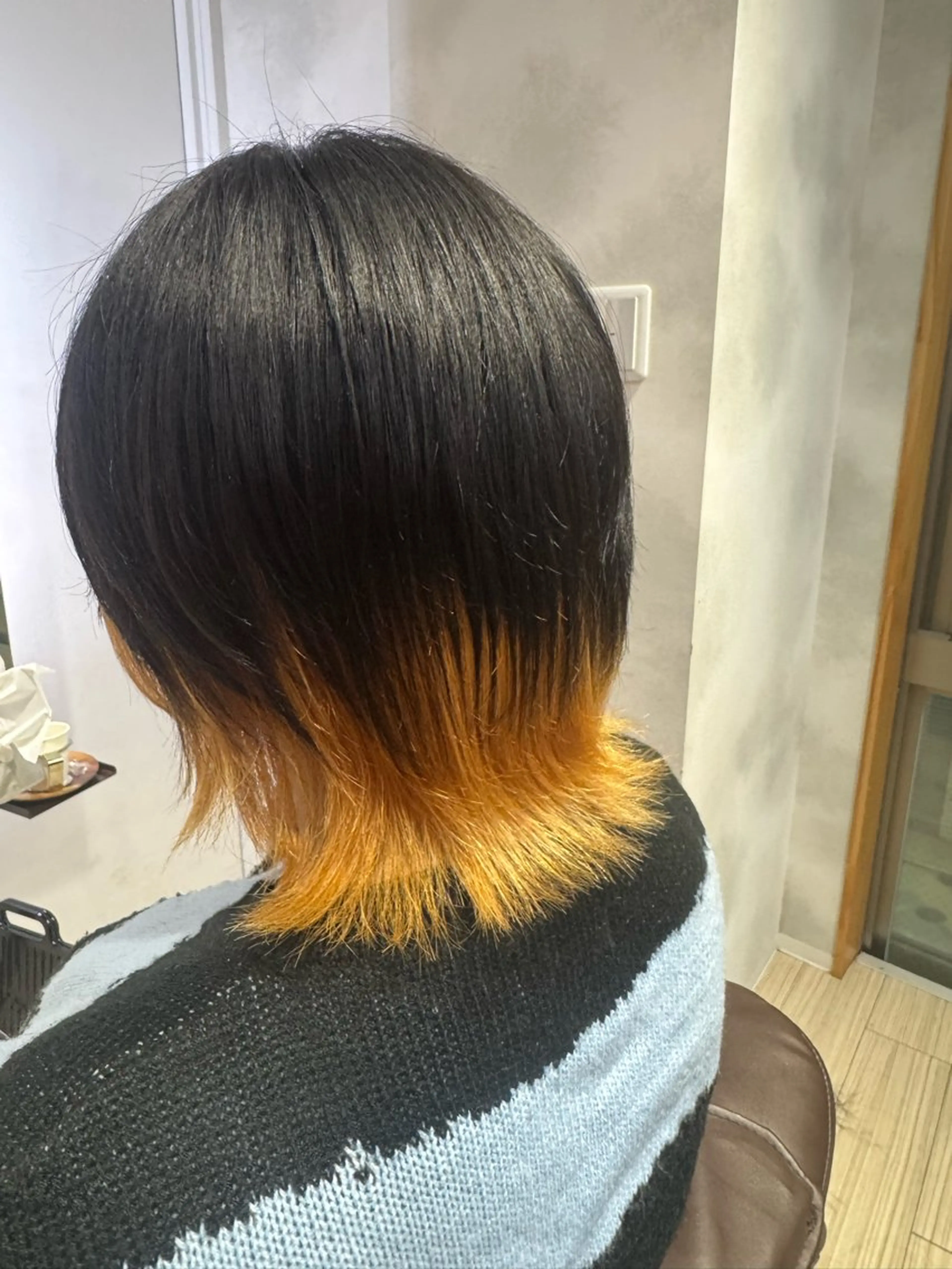 ミディアム カラー ブリーチ 抜きっぱなしブロンド ハイトーンカラー インナーカラー カット ヘアカラー トリートメント 縮毛矯正/髪質改善 山田 省吾のヘアスタイル